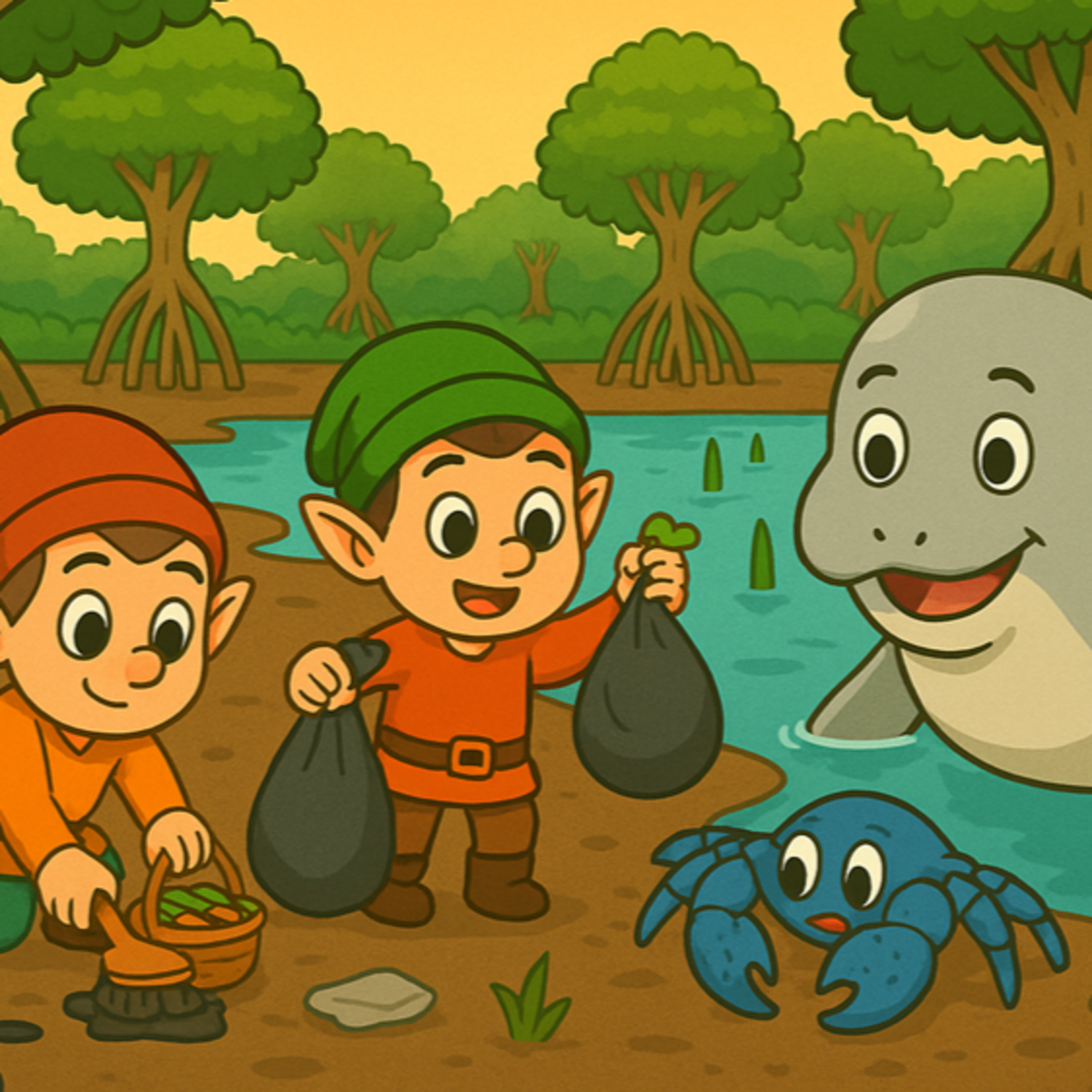 Cerita dan Dongeng Mangrove