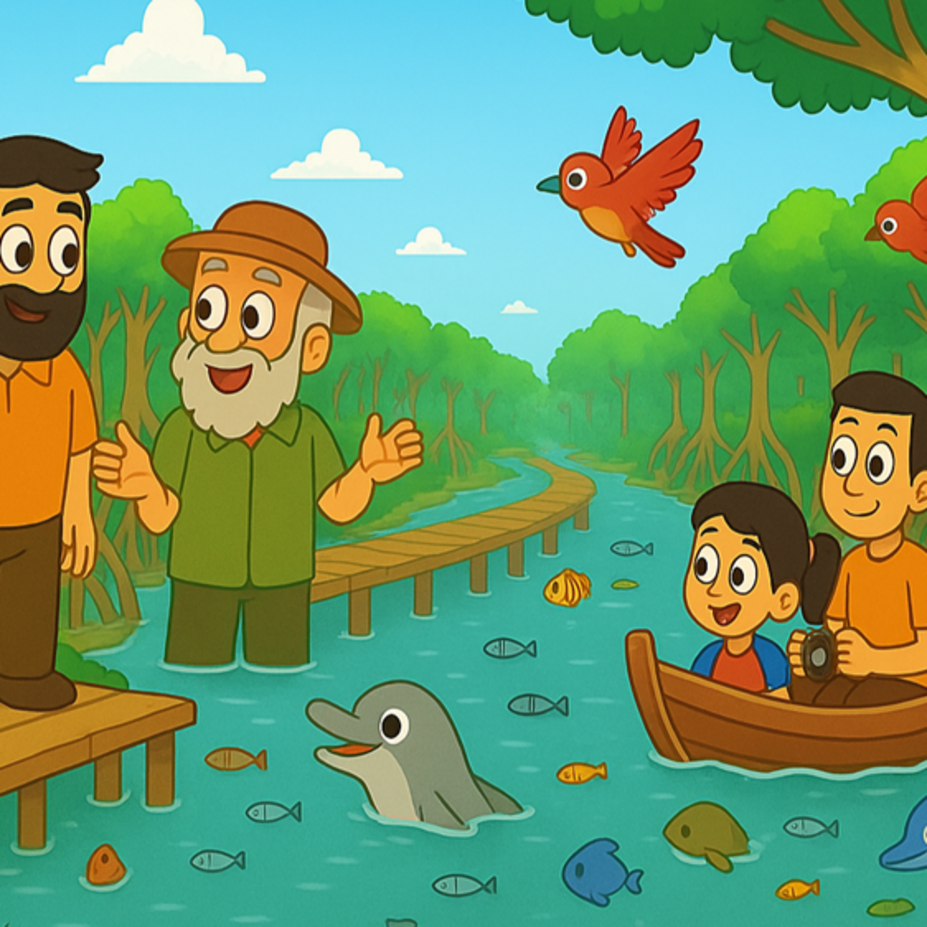 Cerita dan Dongeng Mangrove