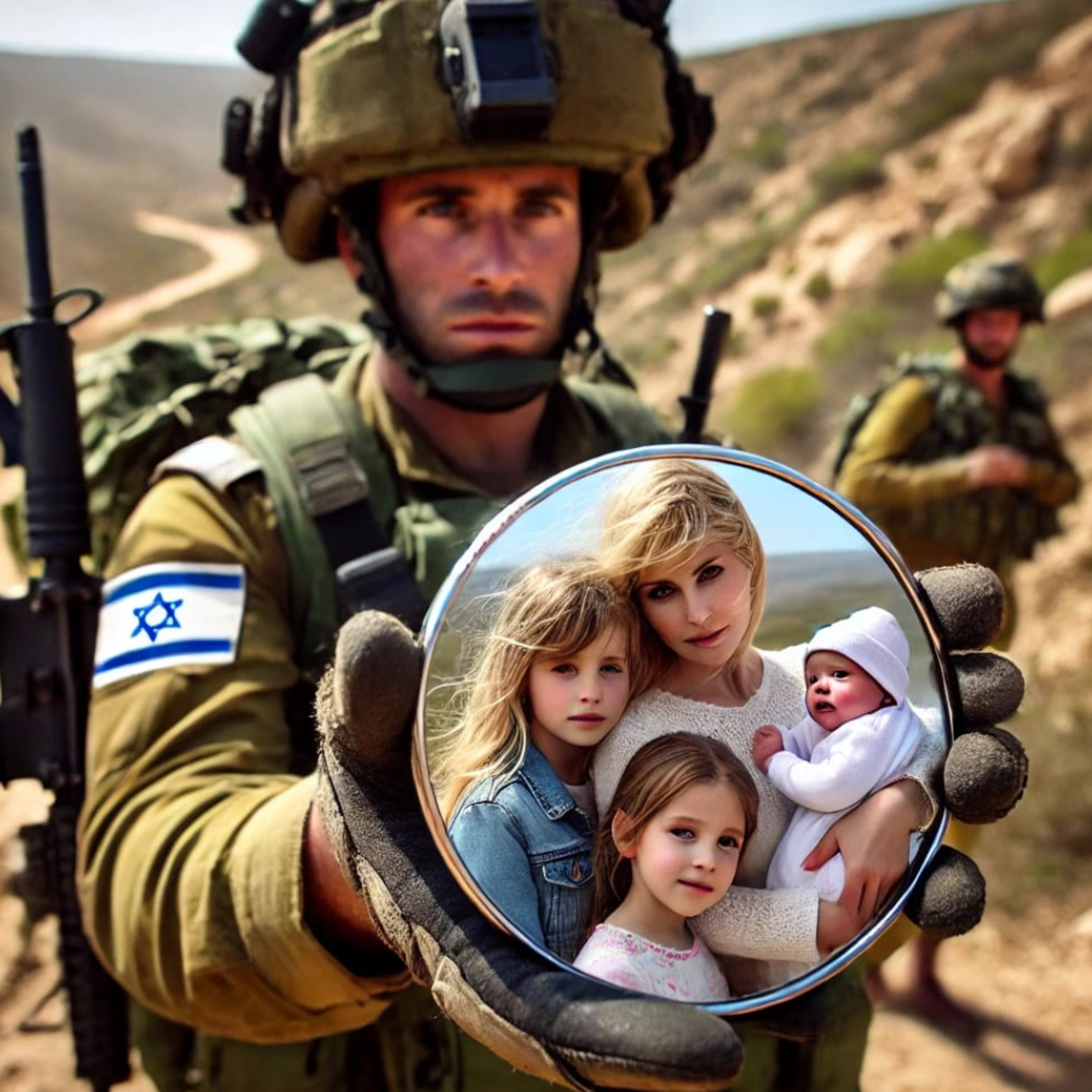 אבא שוב במילואים