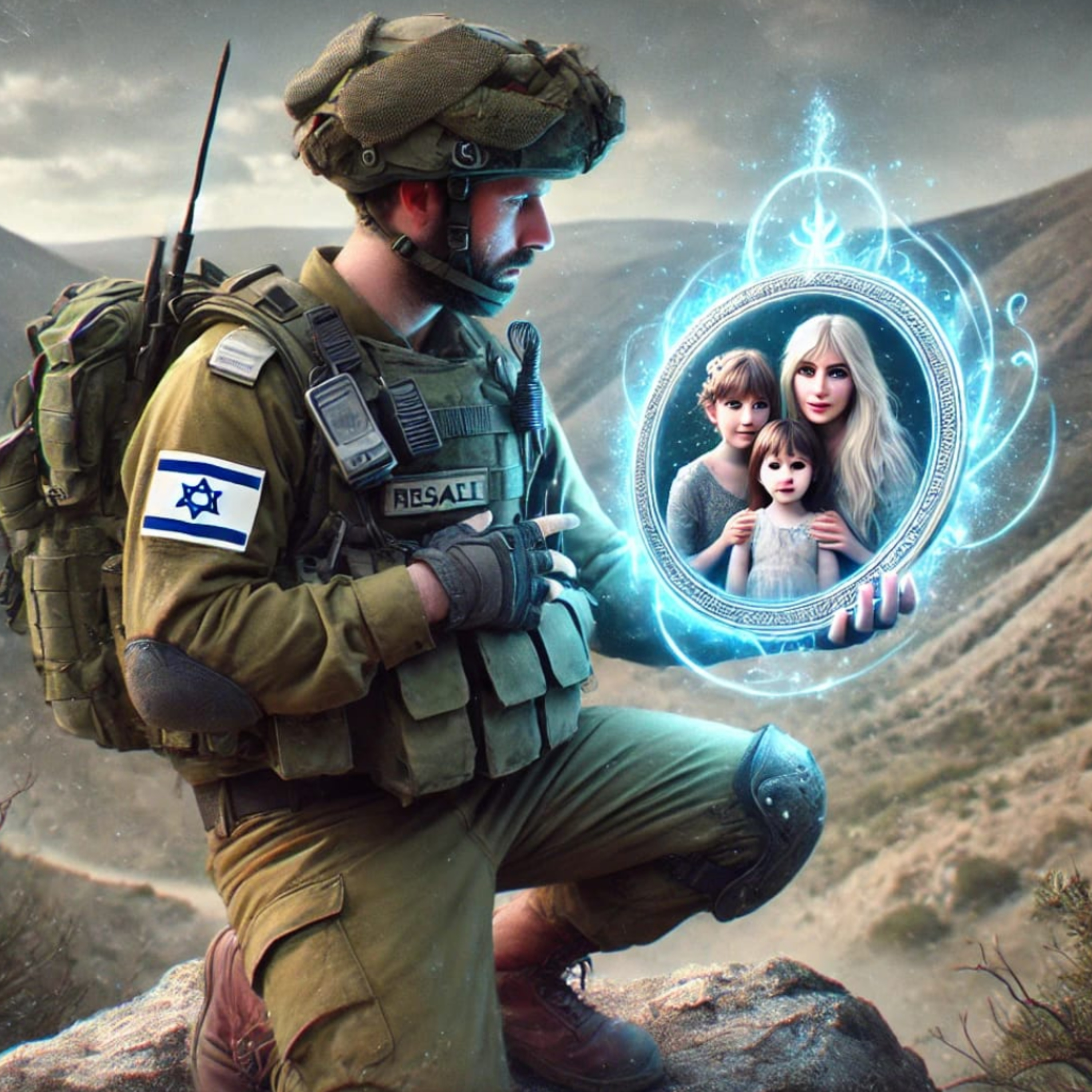 אבא שוב במילואים