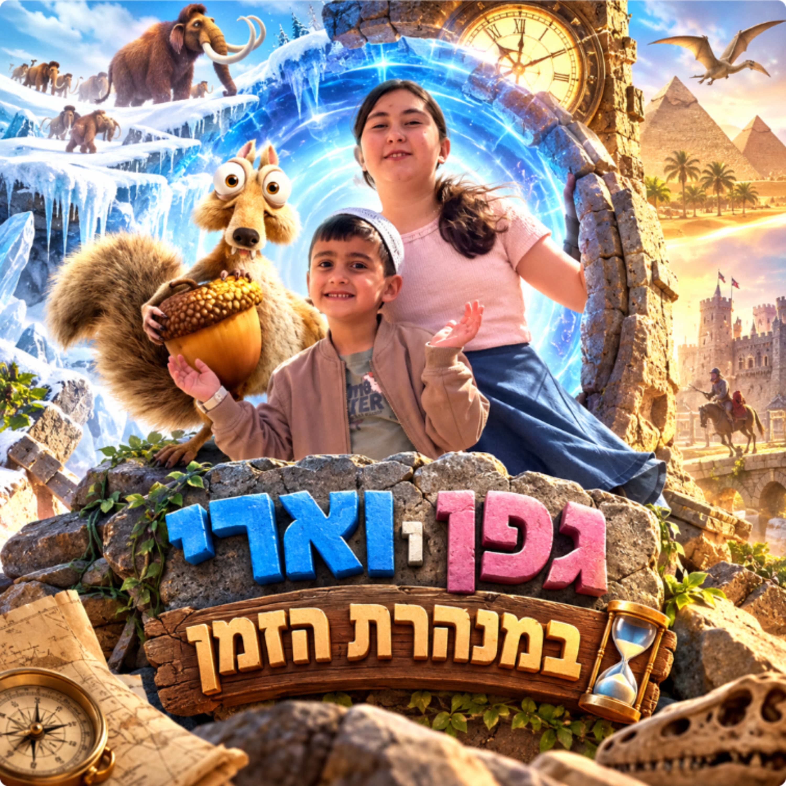 גפן וארי במנהרת הזמן episode artwork