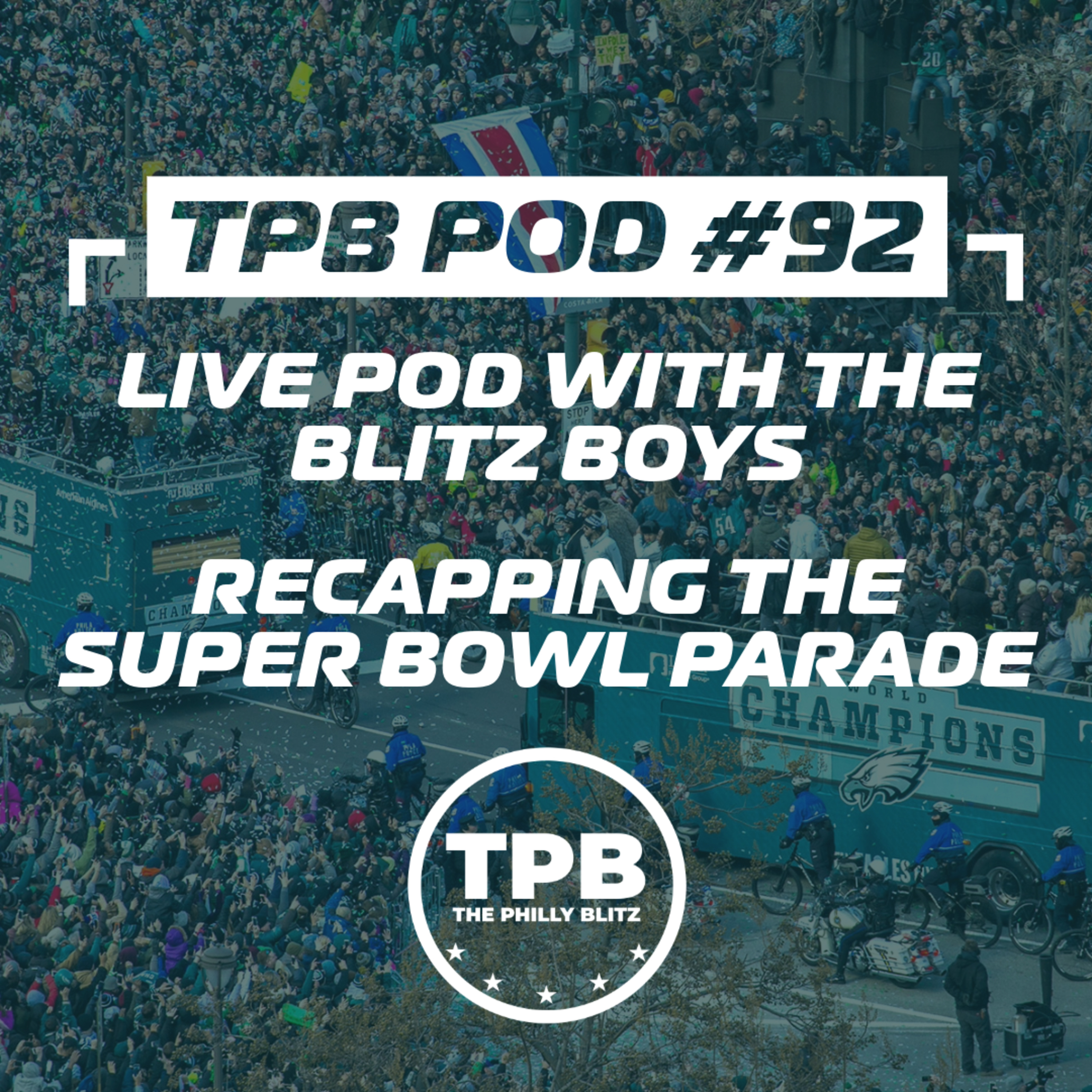 TPB Pod #92: Live with the Blitz Boys episode artwork
