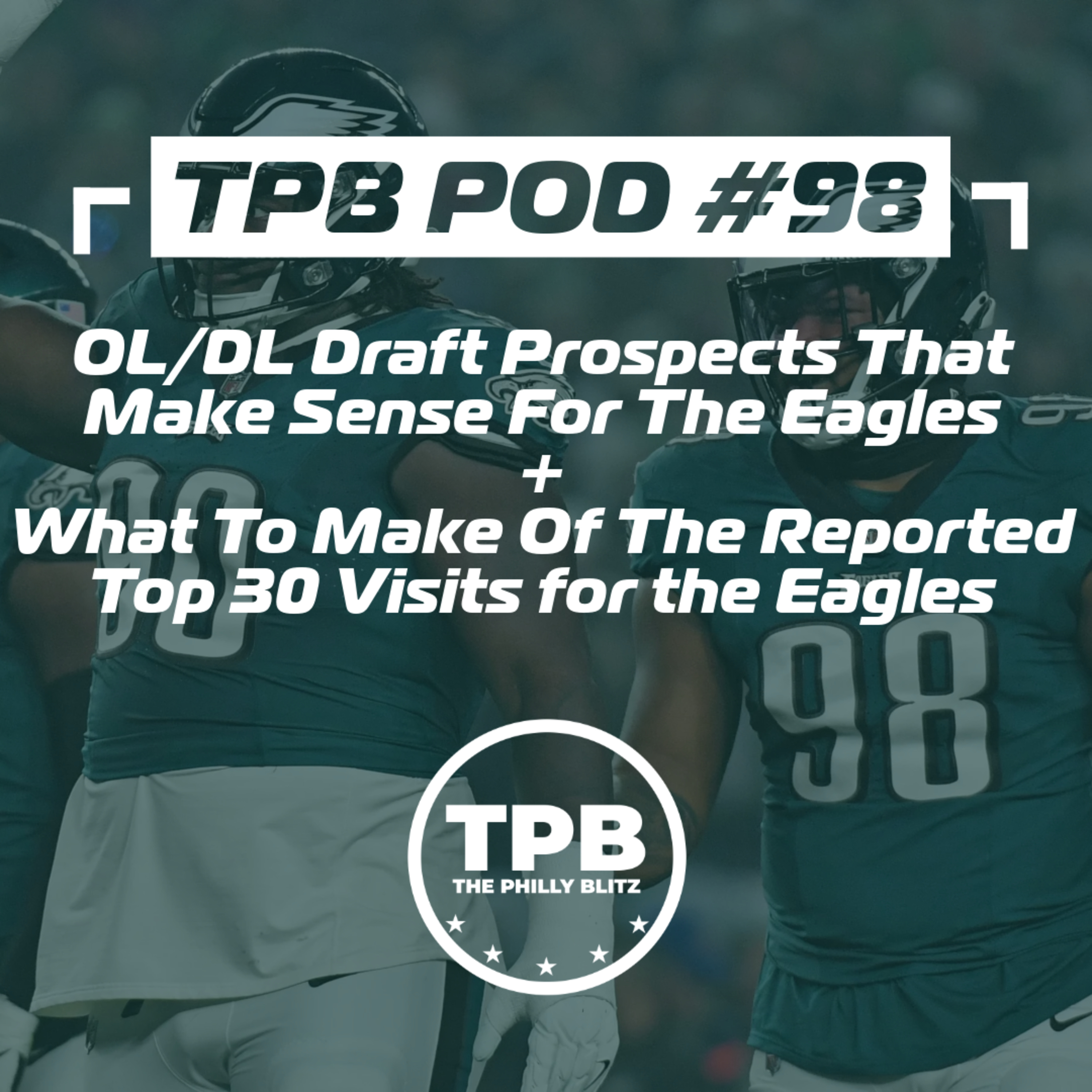 TPB Pod #98: EDGE & Defensive Tackle Prospects that make sense for the Eagles episode artwork