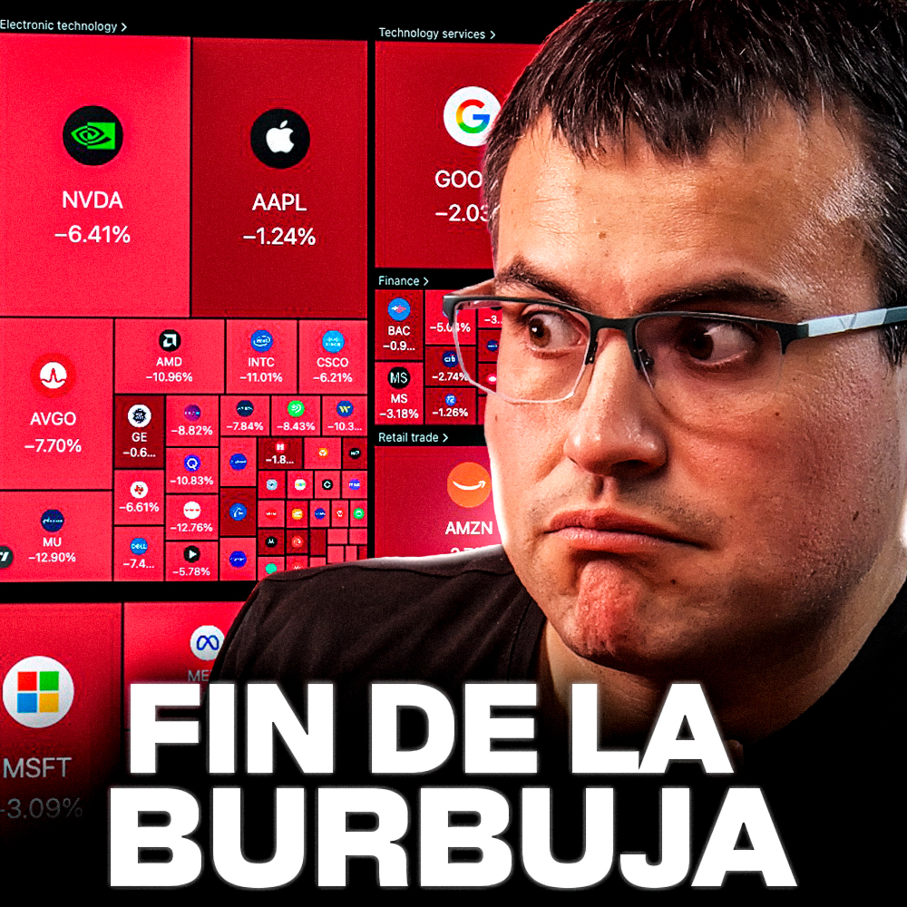 La INTELIGENCIA ARTIFICIAL se Desploma en Bolsa
