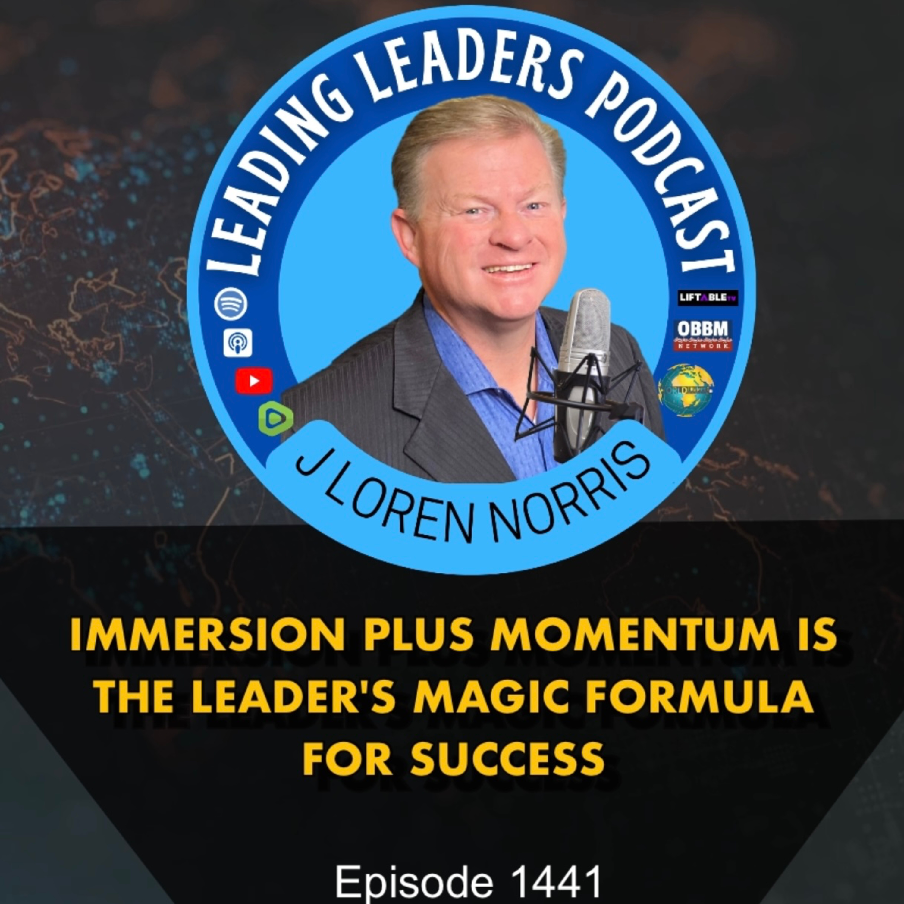 ​IMMERSION PLUS MOMENTUM IS THE LEADER'S MAGIC FORMULA FOR SUCCESS episode artwork