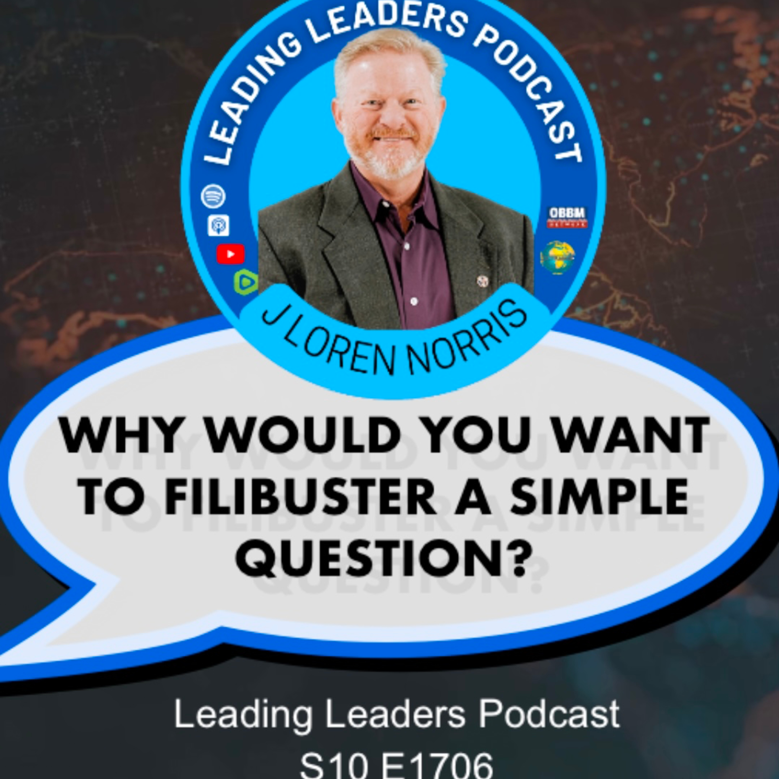 cover of episode WHY WOULD YOU WANT TO FILIBUSTER A SIMPLE QUESTION?