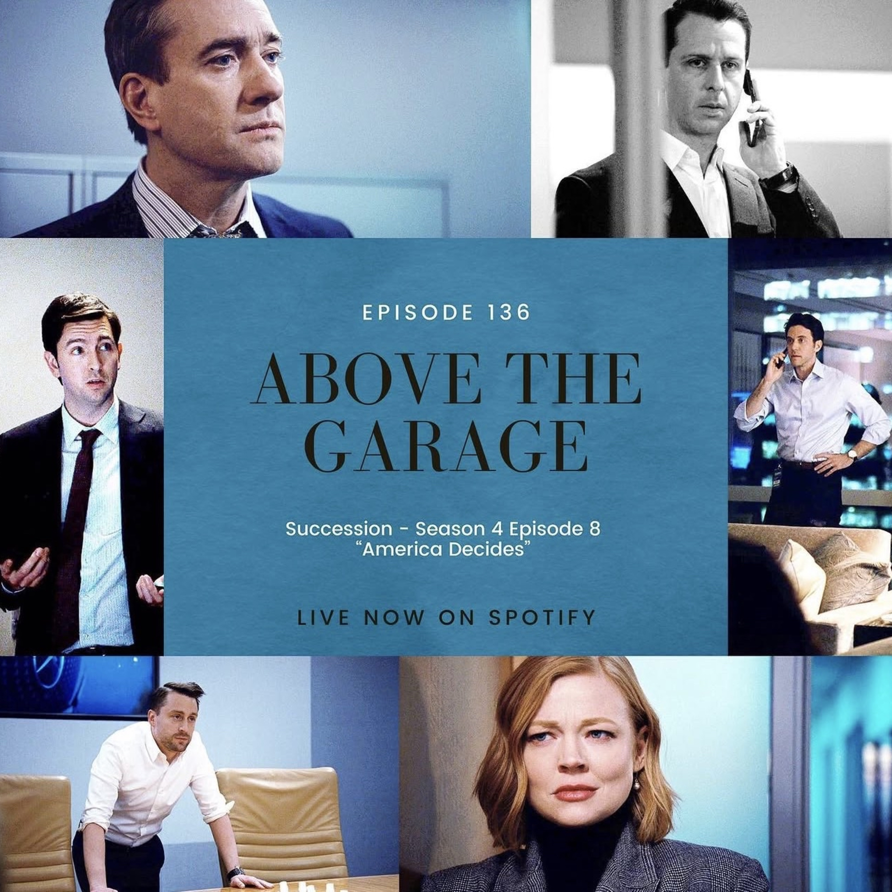 Succession - Season 4 Episode 8 "America Decides" episode artwork