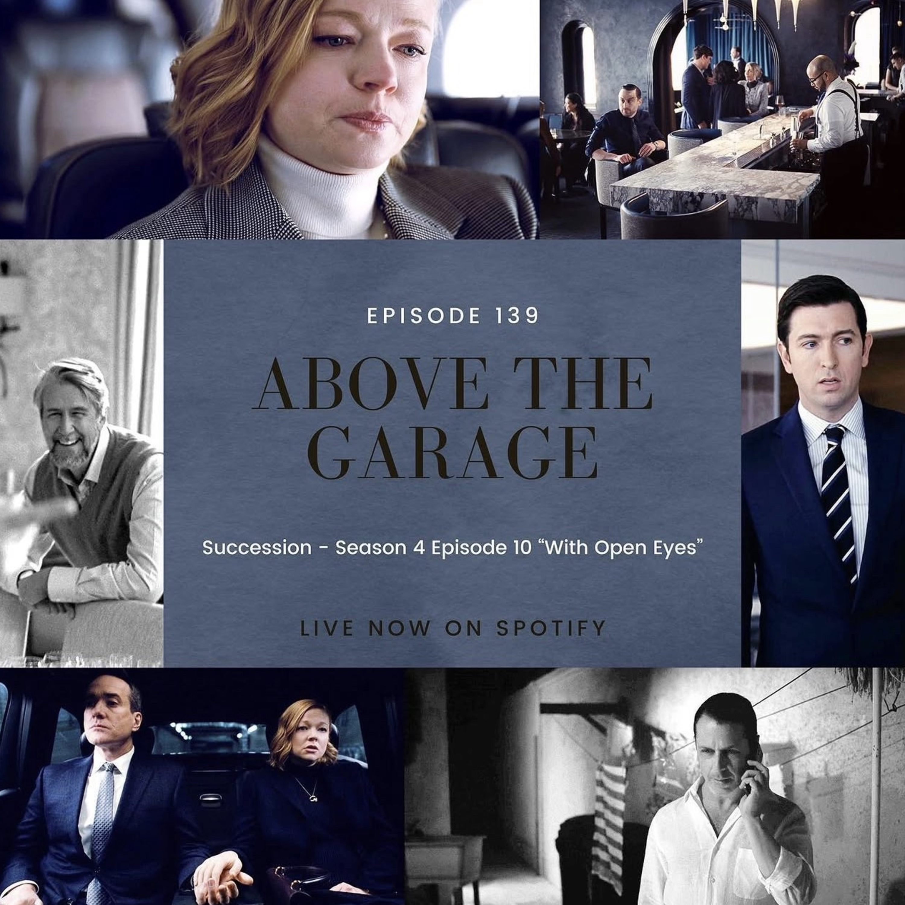 Succession - Season 4 Episode 10 "With Open Eyes" episode artwork