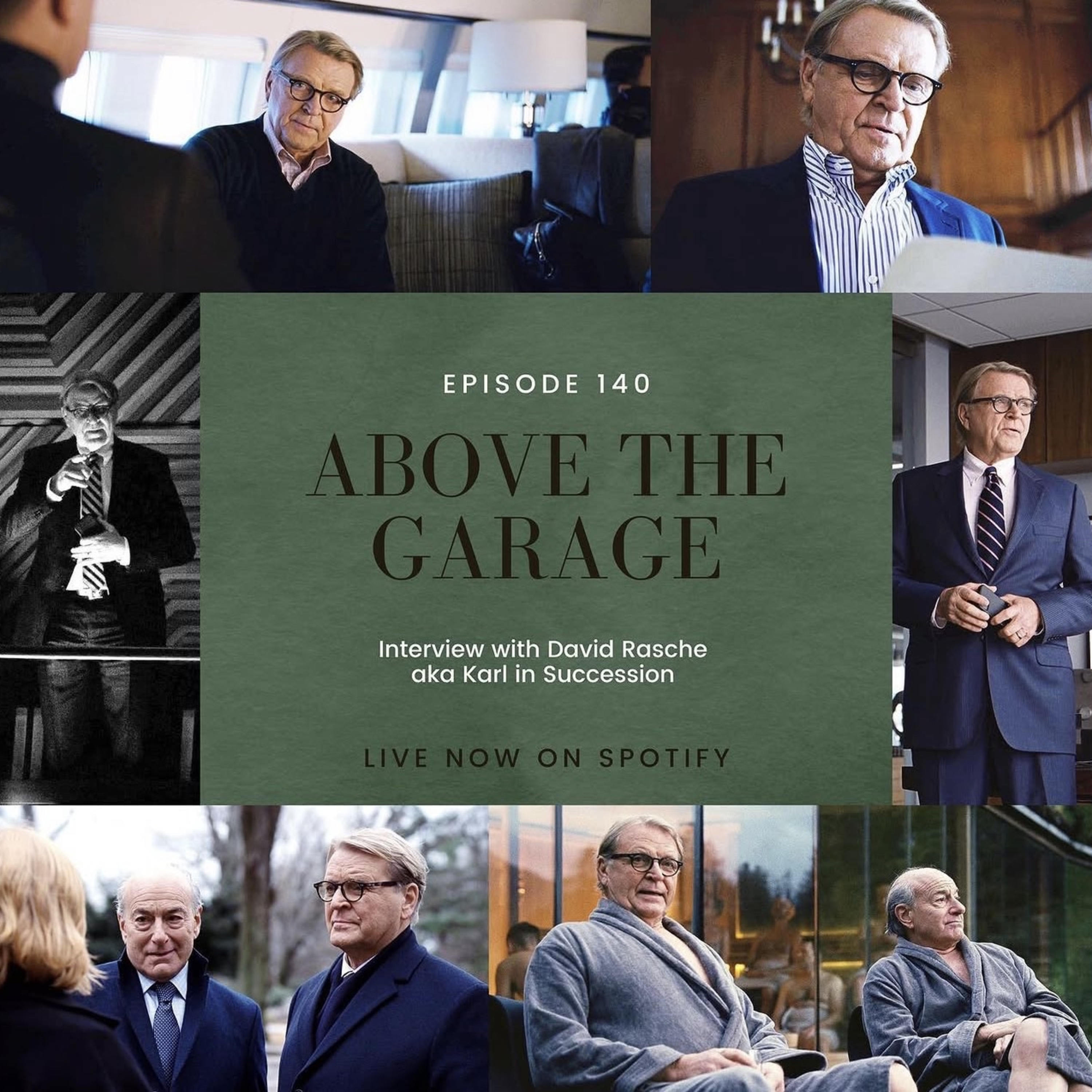Succession - Interview with David Rasche aka Karl Muller in Succession episode artwork