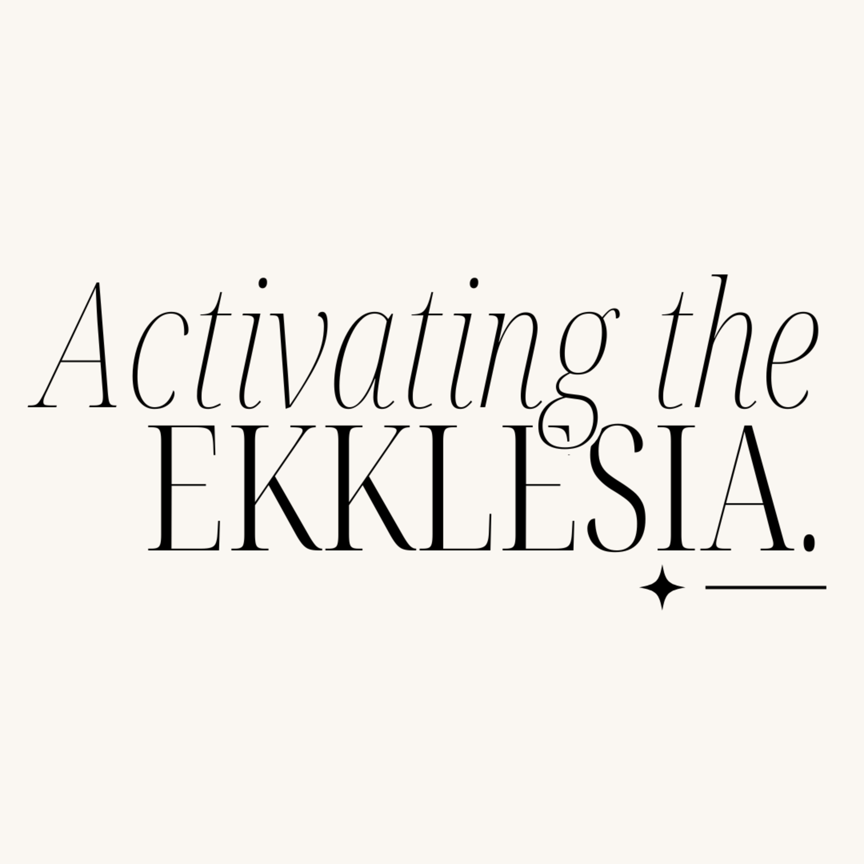 Activating the Ekklesia episode artwork