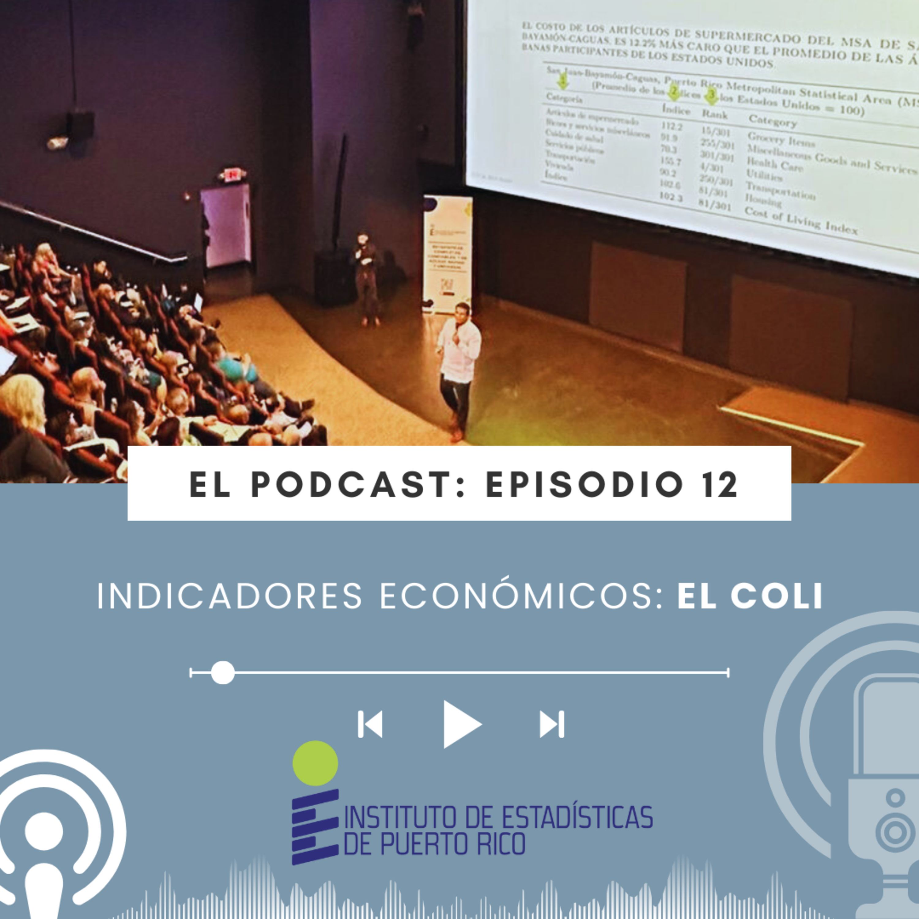 Portada de Instituto de Estadísticas: El Podcast