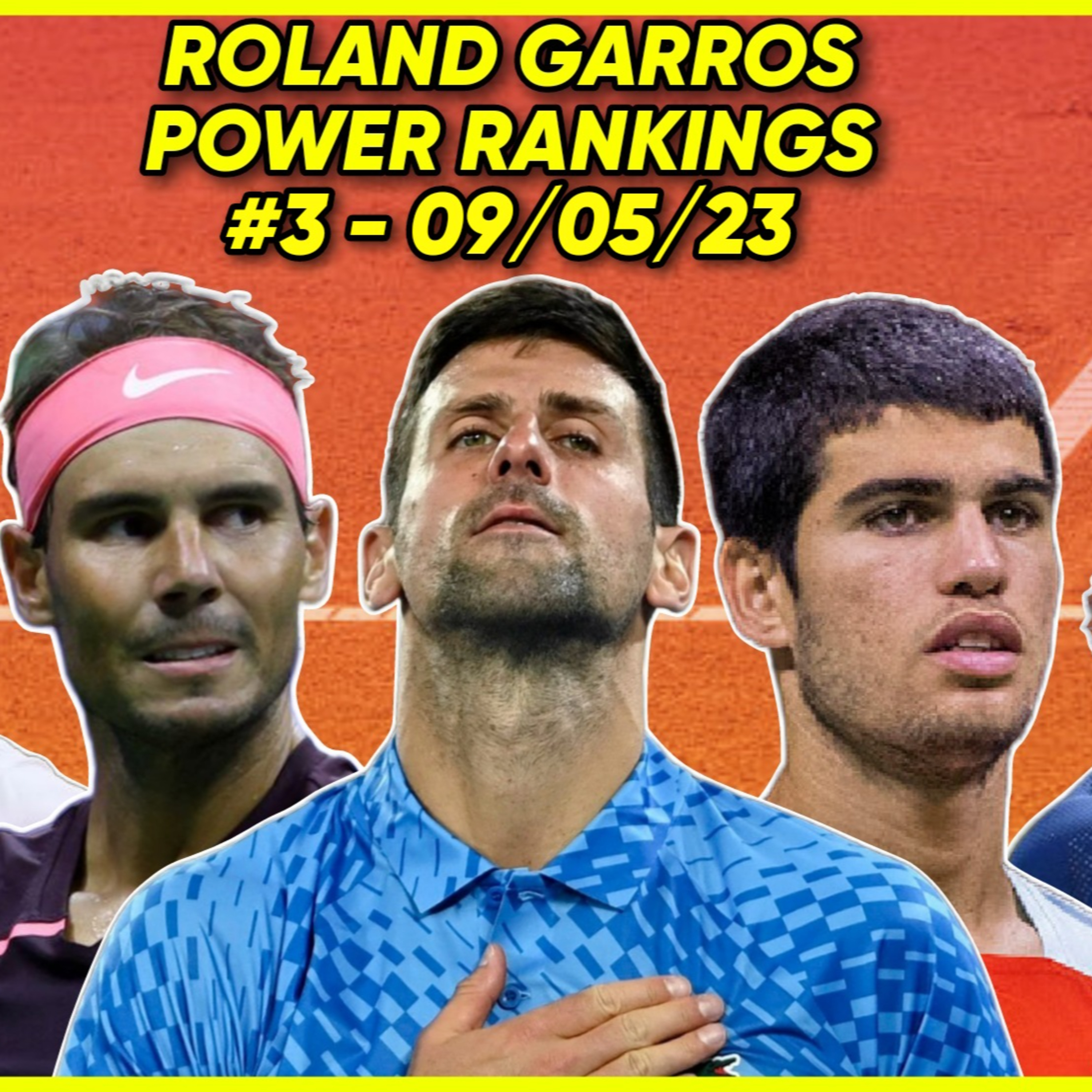 🎾Roland Garros 2023 Power Rankings #3 | Alcaraz #1? | French Open ATP Form