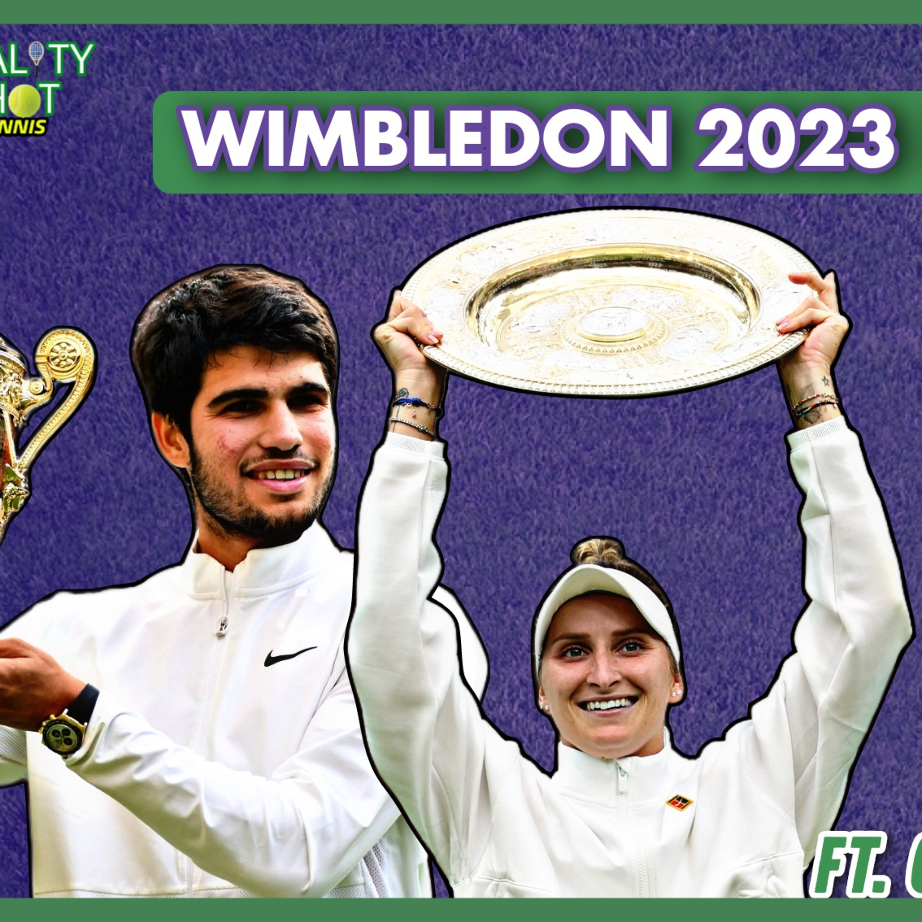 🎾Wimbledon 2023 Review FT. @GillGross | Alcaraz Stuns Djokovic For 2nd GS | Vondrousova Edges Jabeur