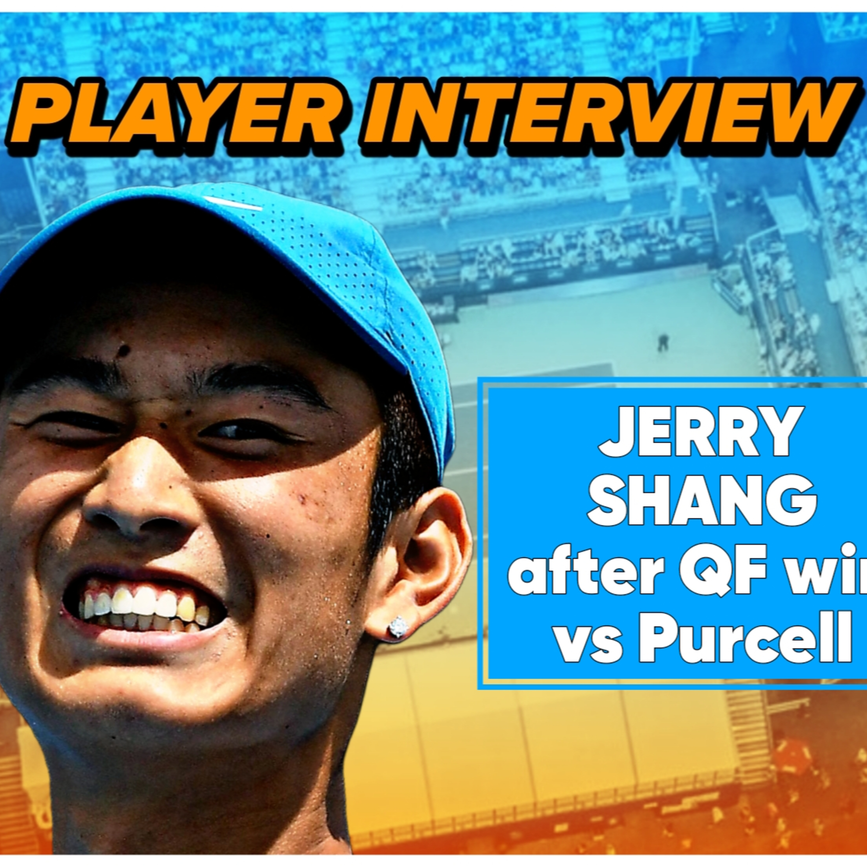 🎾Jerry Shang after win vs Purcell | ATP Atlanta Open 2024 Quarter Final