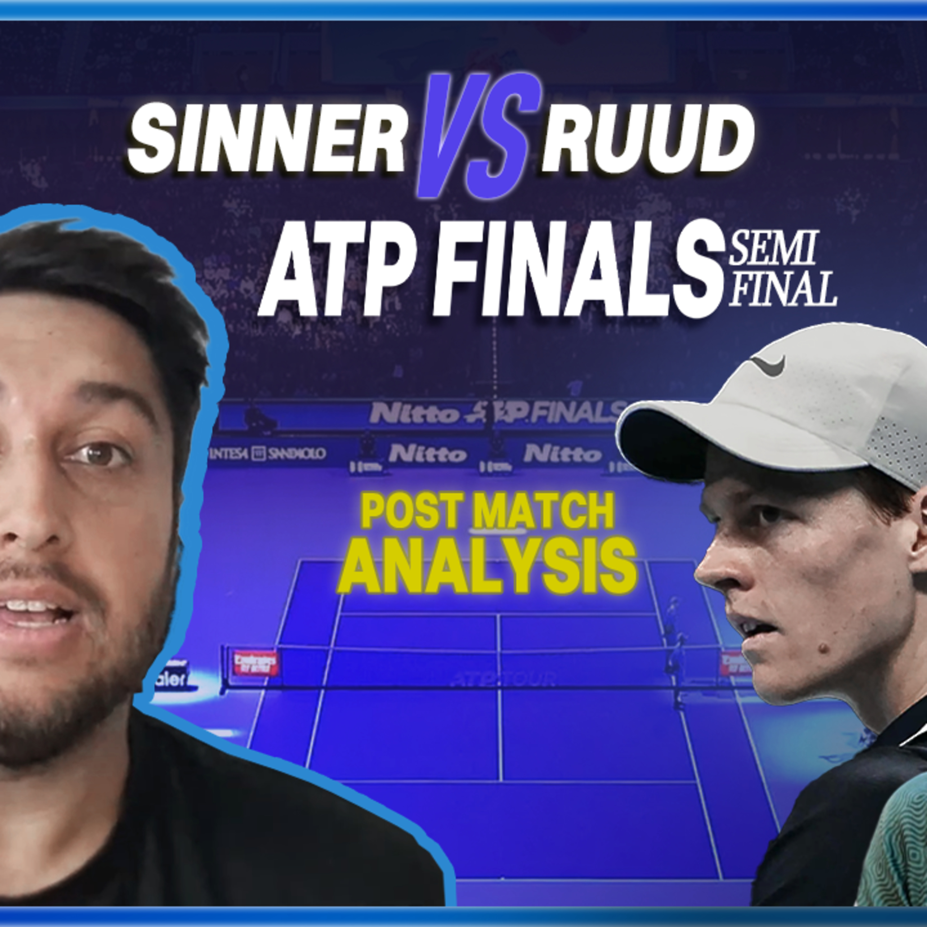 🎾Sinner vs Ruud ATP Finals 2024 Semi Final | Post Match Analysis