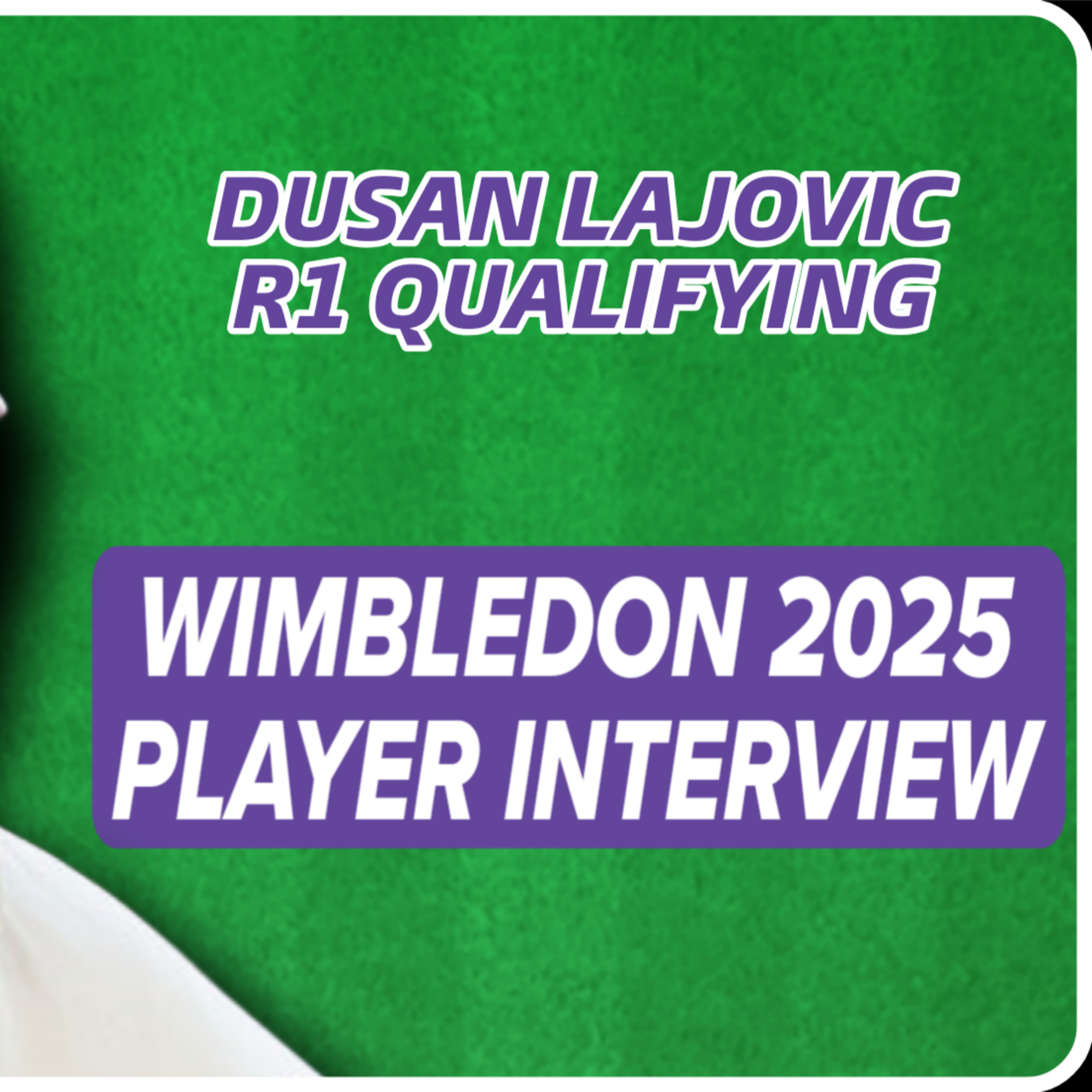 Dusan Lajovic Wimbledon 2025 Qualifying R1: "I Thought I Was Done!"