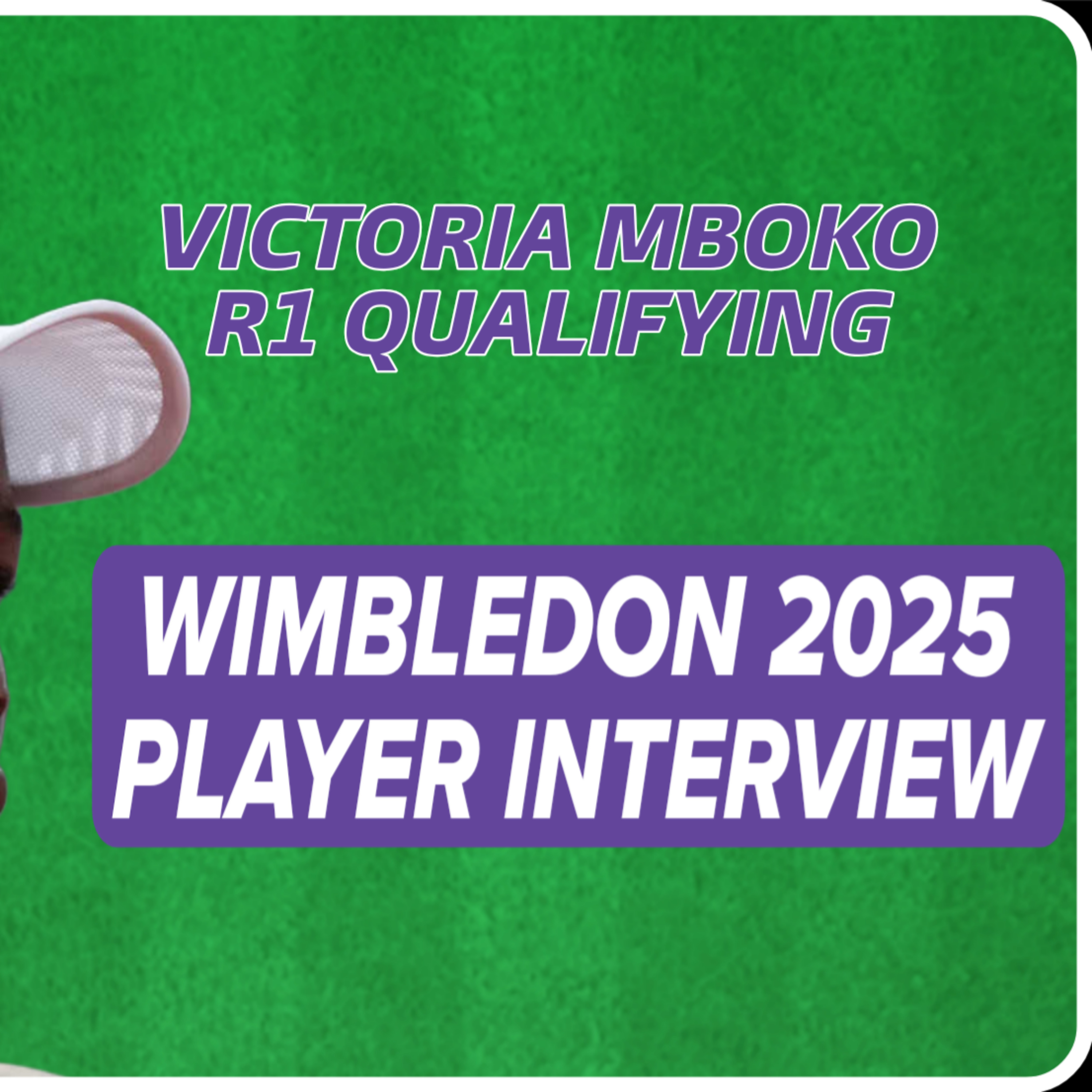 "Great Experience Playing Gauff & Zheng" - Victoria Mboko Interview | Wimbledon 2025 Qualifying R1