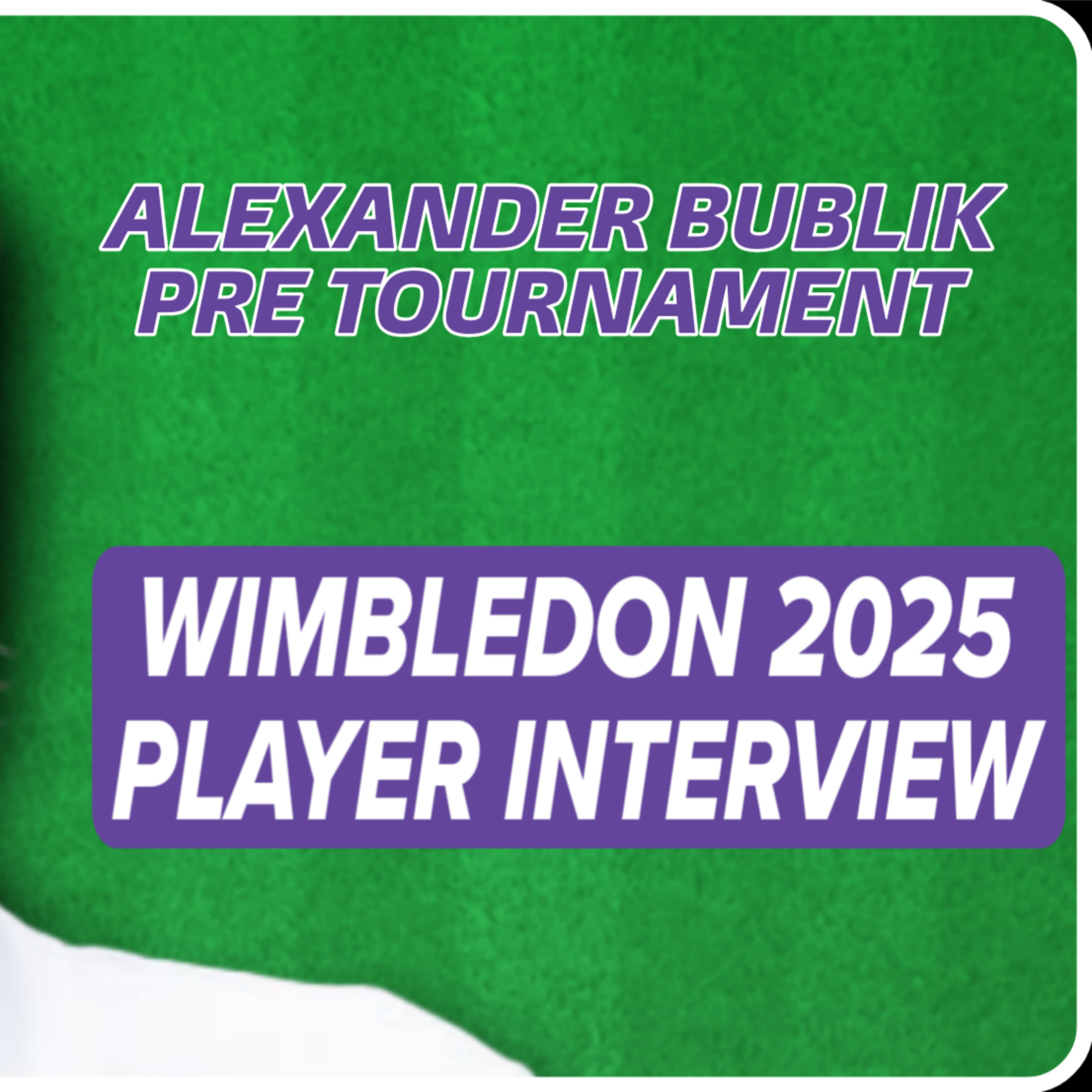Alexander Bublik On Beating Sinner & Winning Halle | Wimbledon 2025