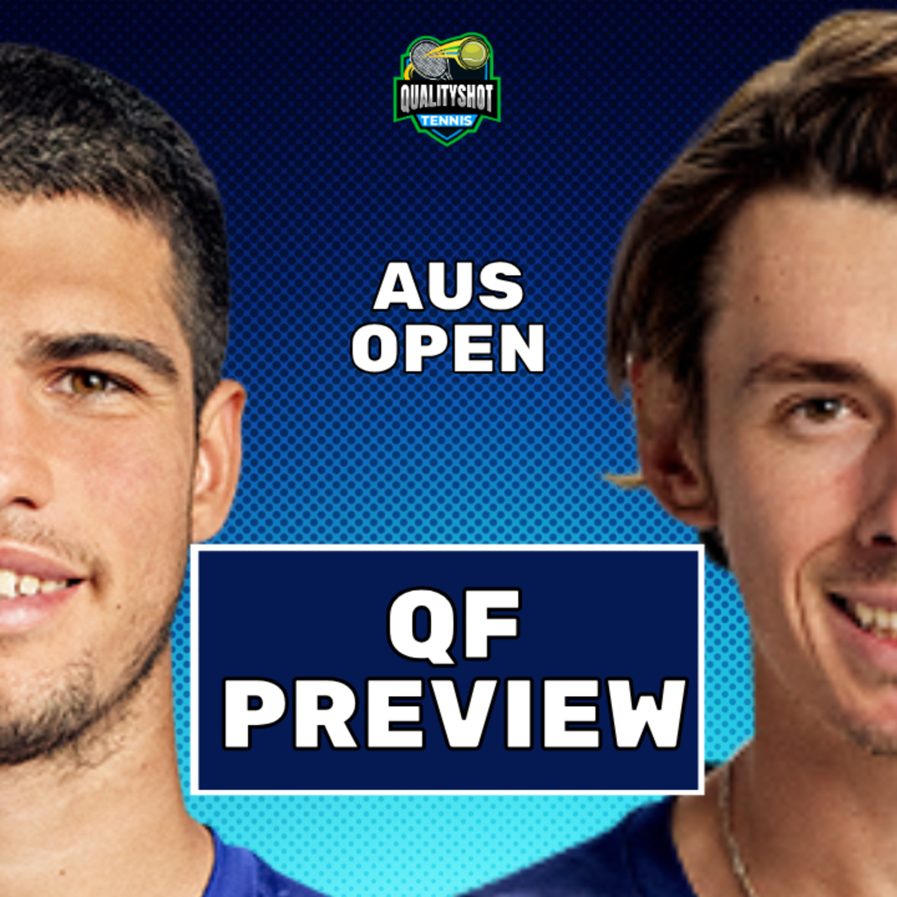 Carlos Alcaraz vs Alex de Minaur - Preview & Prediction - 2026 Australian Open Quarter Final