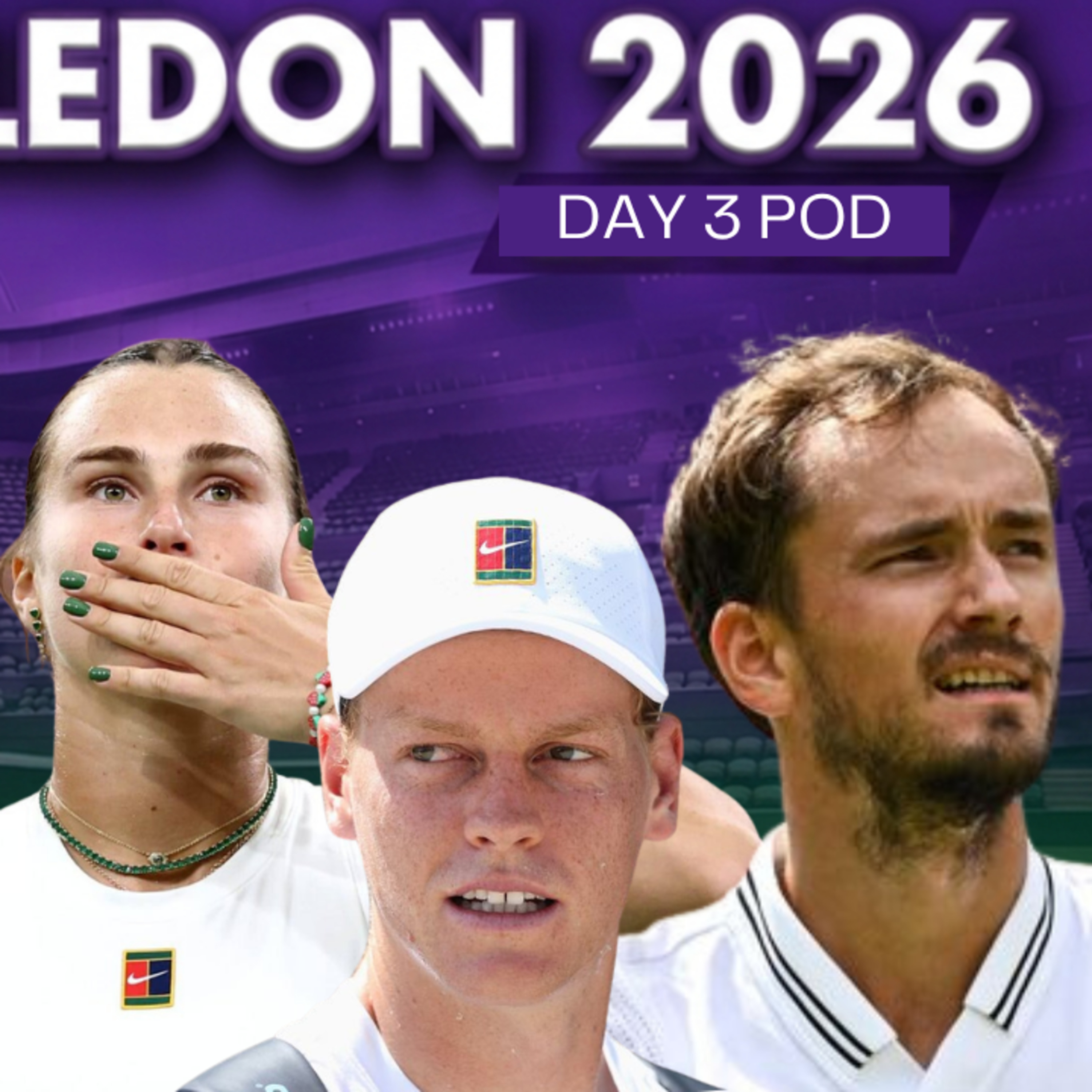 Wimbledon Day 3 Pod: Andreeva Loses Heartbreaker vs Krejcikova, Djokovic, Sabalenka & Sinner Win