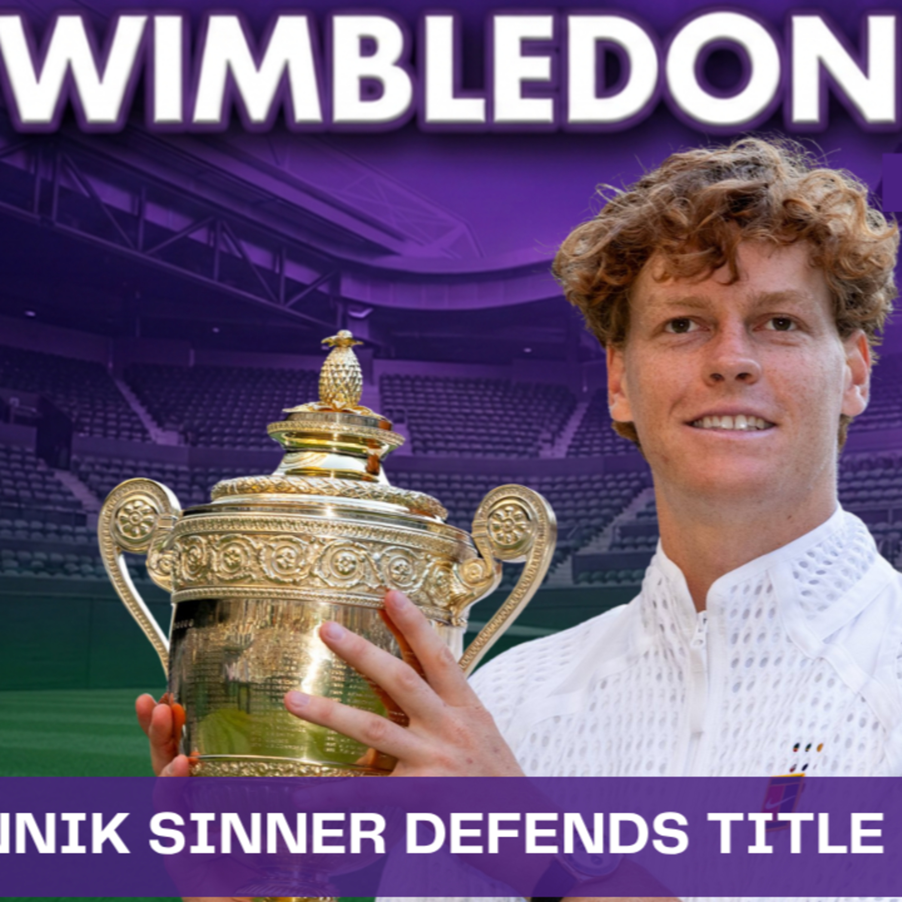 Jannik Sinner Defends His Title & Wins 5th Grand Slam Title vs Zverev In Final | Wimbledon 2026 episode artwork