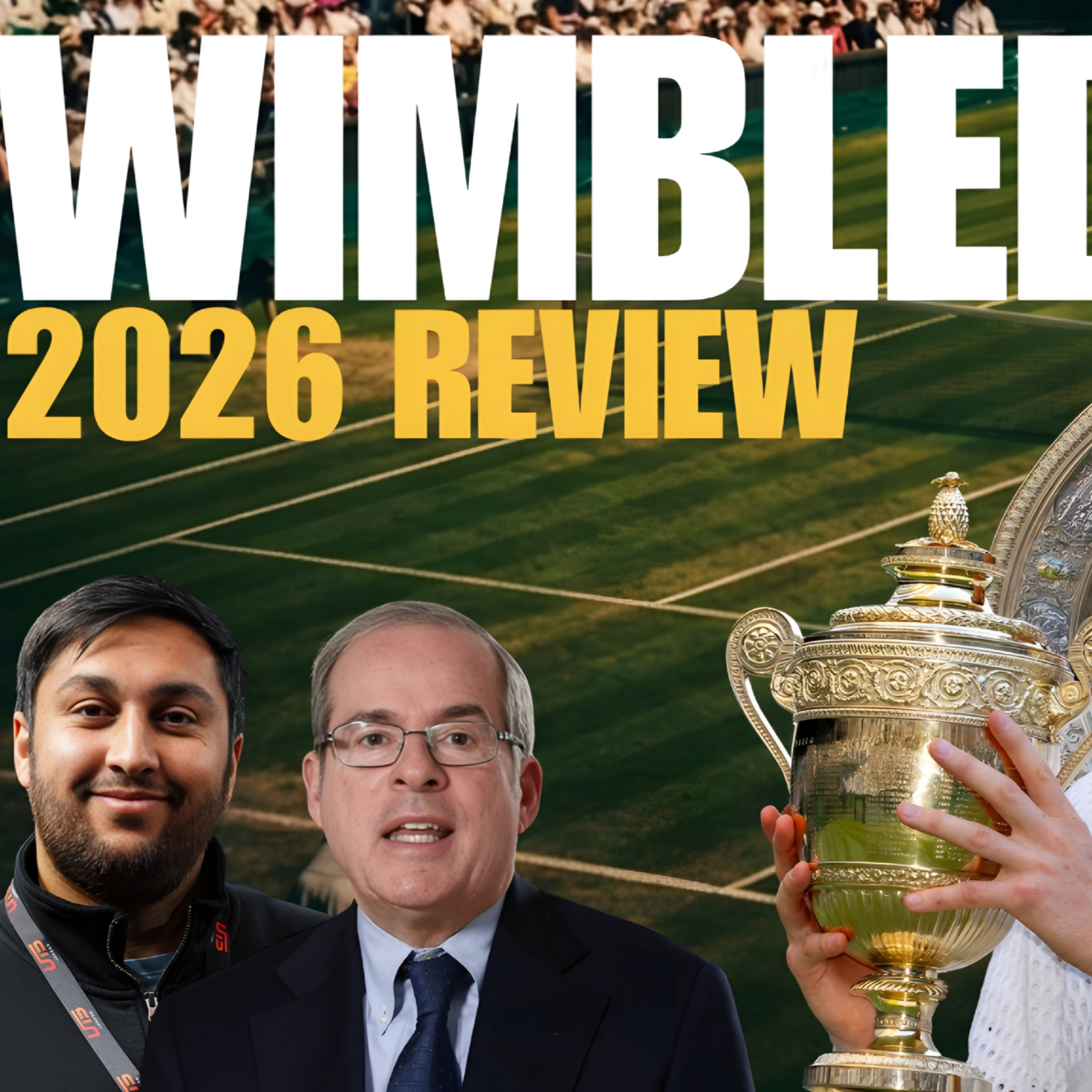 Wimbledon 2026 Roundup Ft. Steve Flink | Sinner and Nosková Victorious at SW19 episode artwork