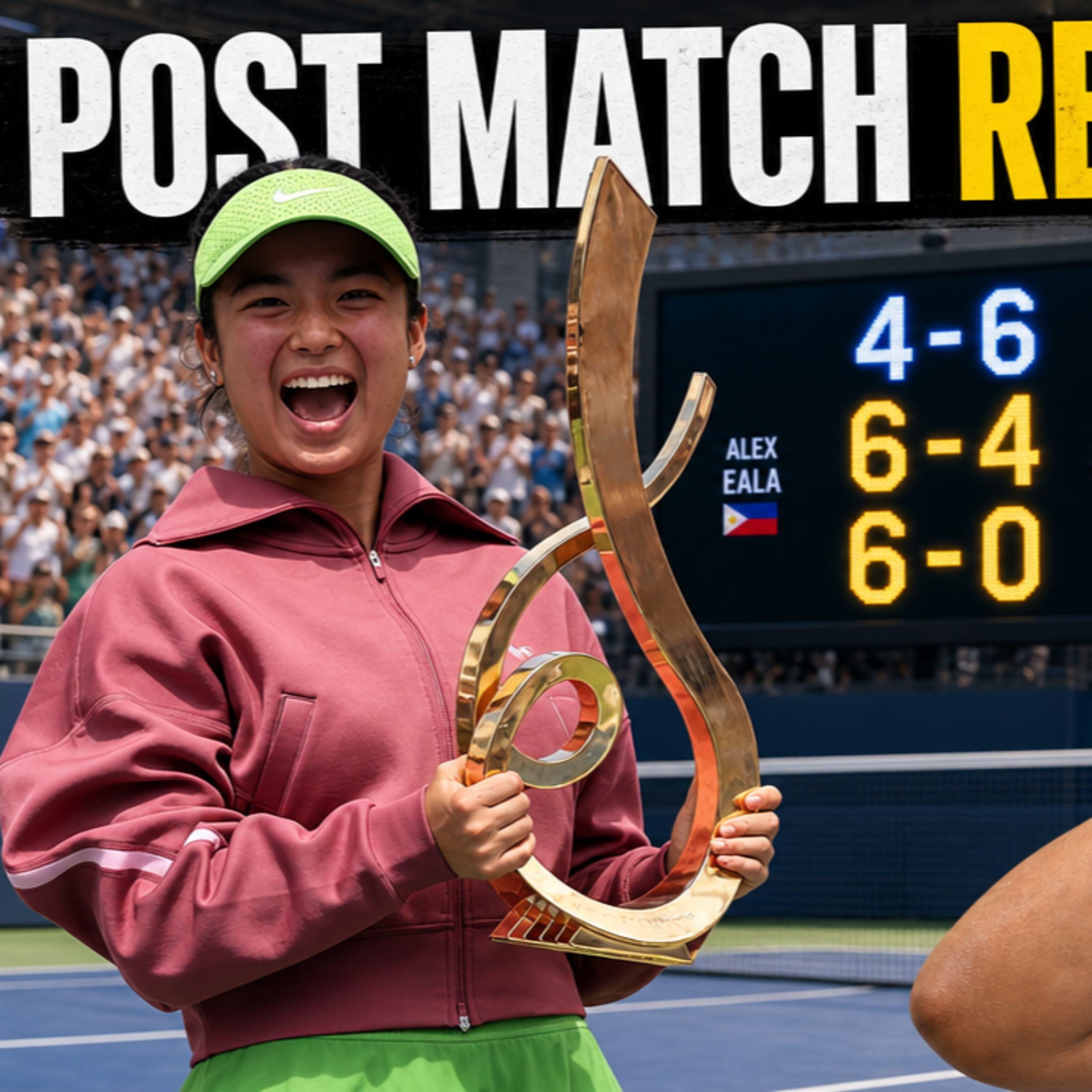 Alexandra Eala Becomes The First Filipina To Win A WTA Title! Beats Pegula in Washington Open Final episode artwork