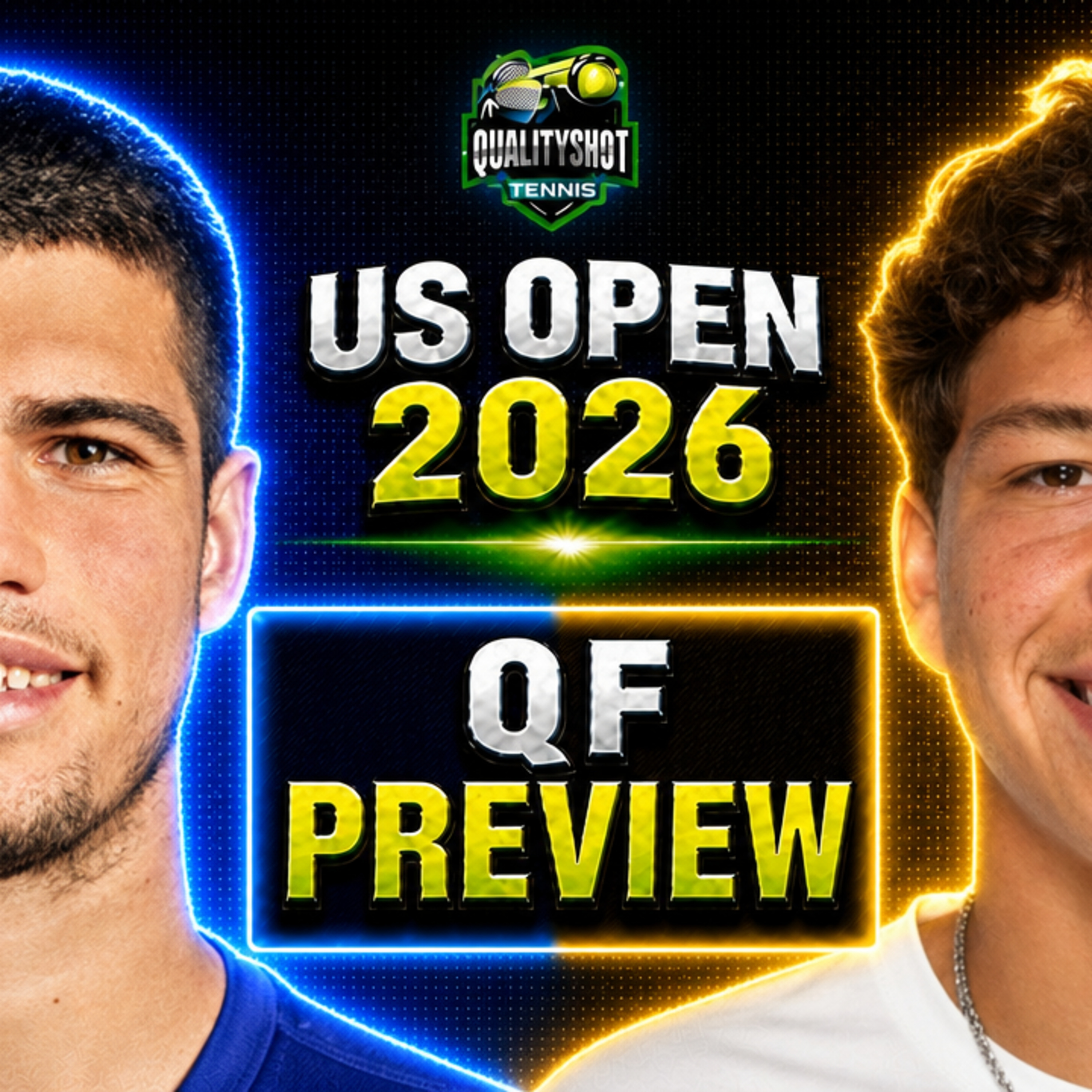Carlos Alcaraz vs Ben Shelton - Preview & Prediction - 2026 US Open Quarter Final