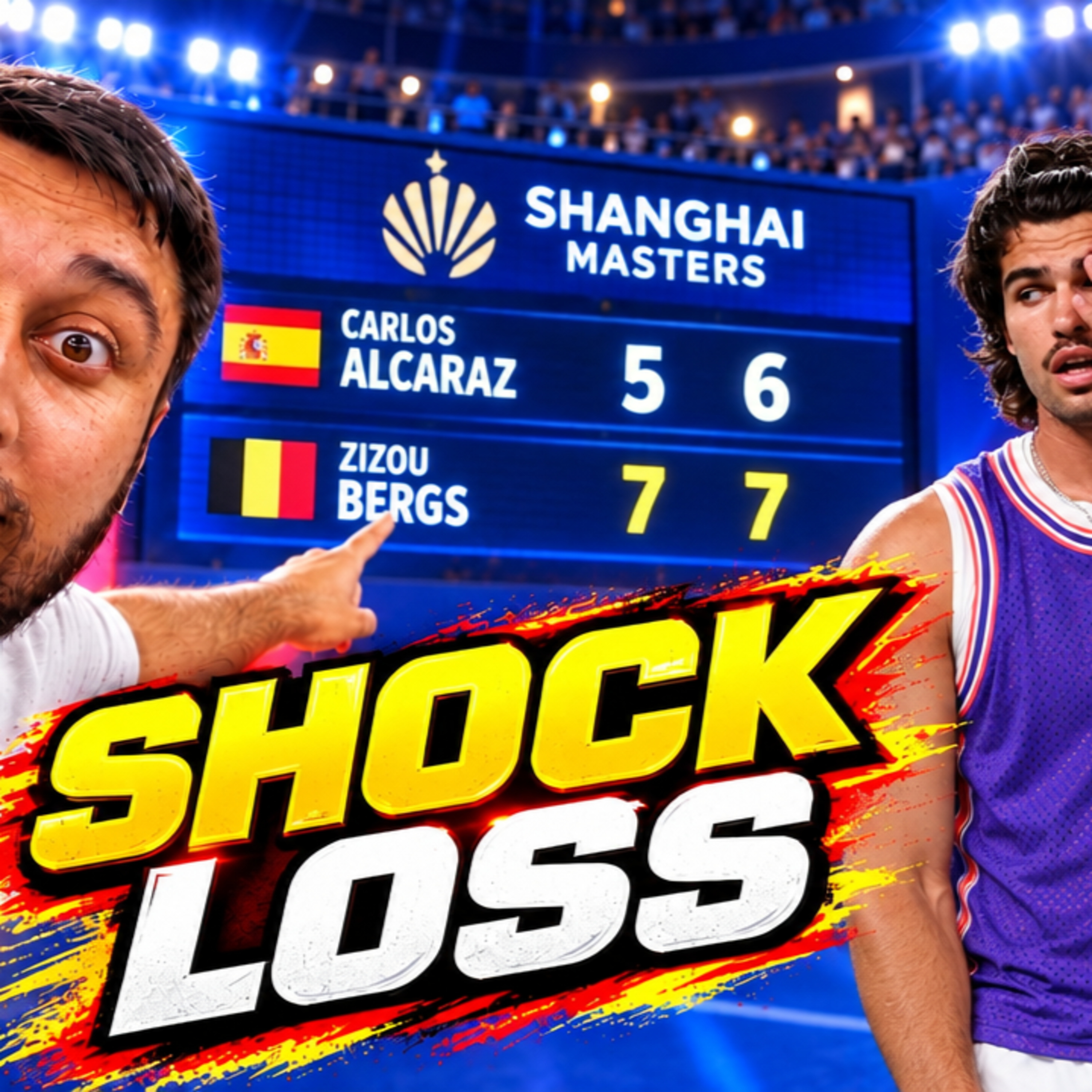 Carlos Alcaraz SHOCK Loss To Zizou Bergs In Shanghai | Post Match Analysis
