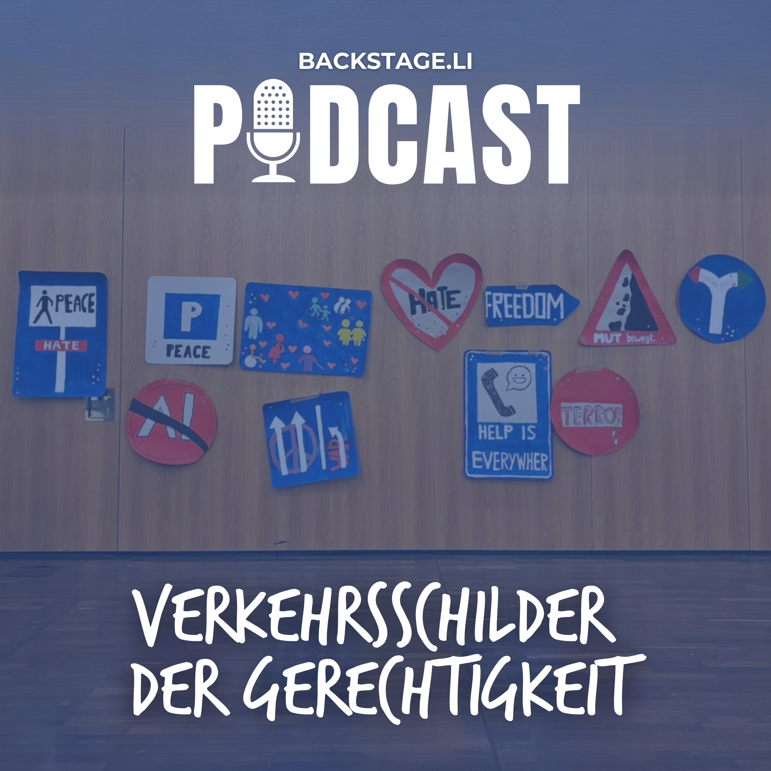 Verkehrsschilder der Gerechtigkeit