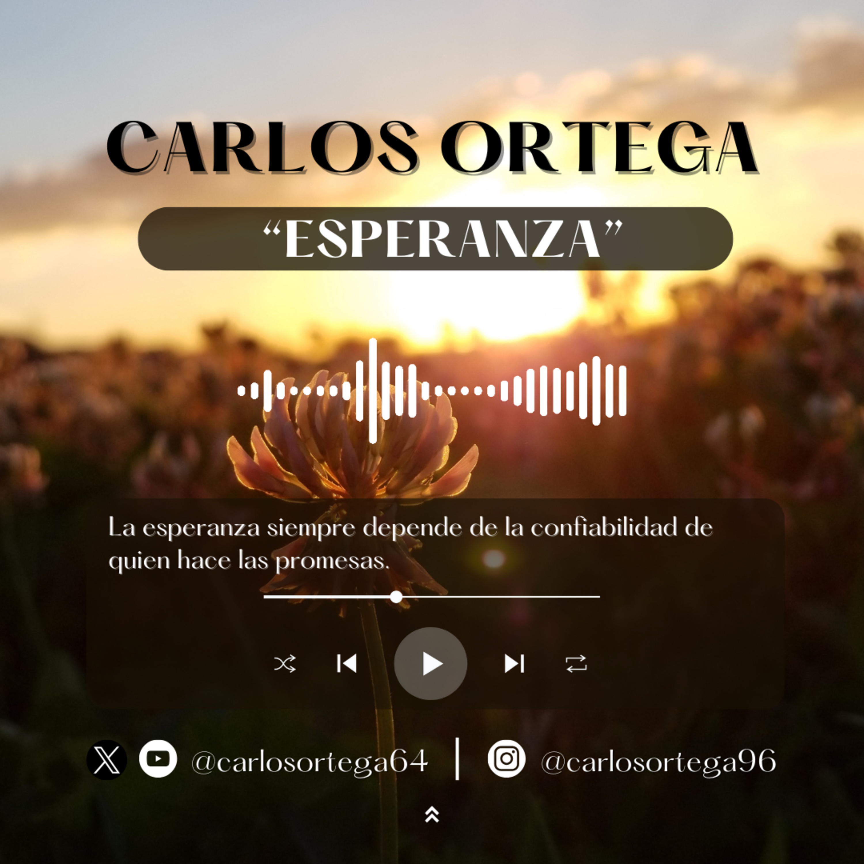 Portada de Carlos Ortega