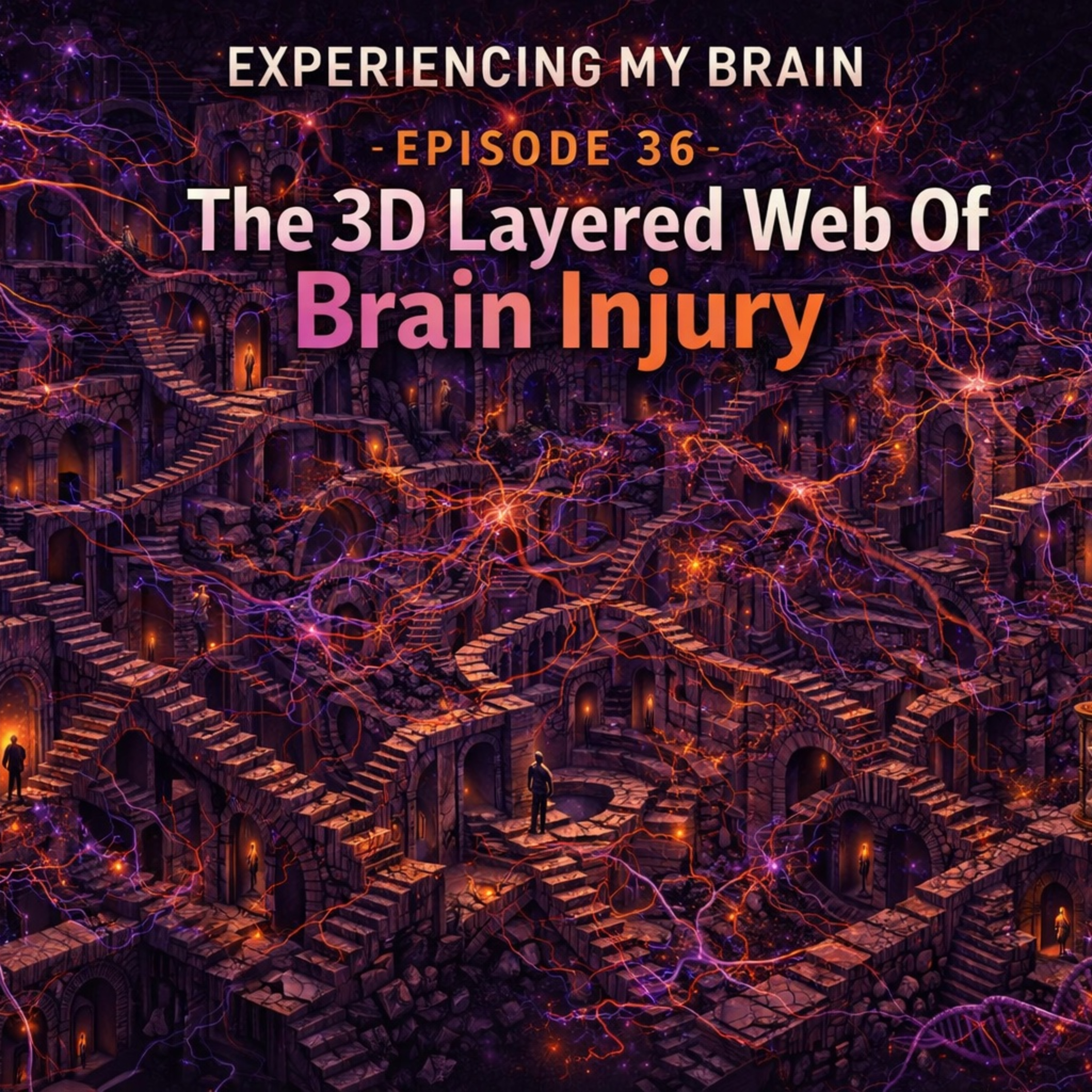 Episode 36. The 3D Layered Web Of Brain Injury episode artwork