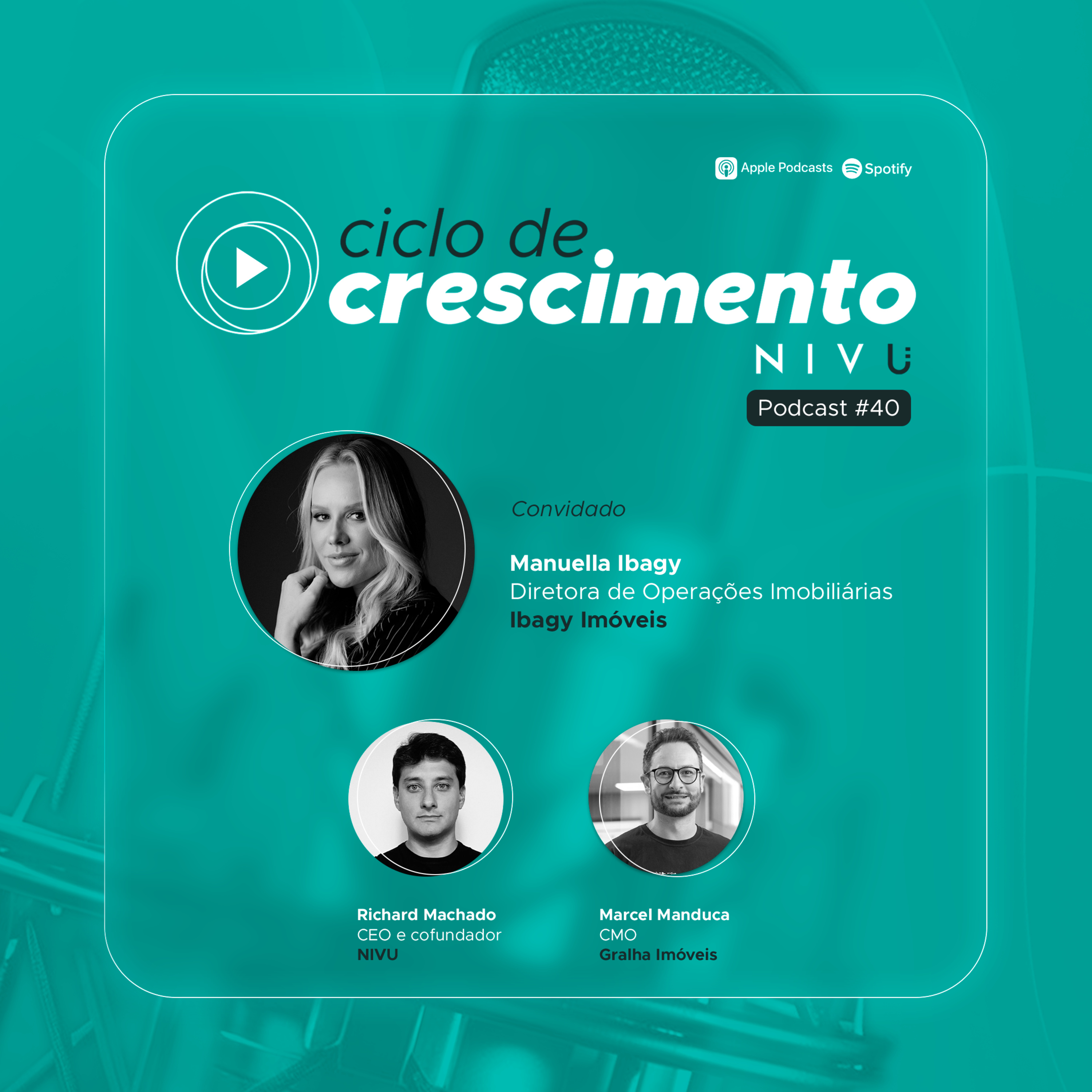 #40 - Manuella Ibagy: Cultura de Sucesso no Mercado Imobiliário episode artwork