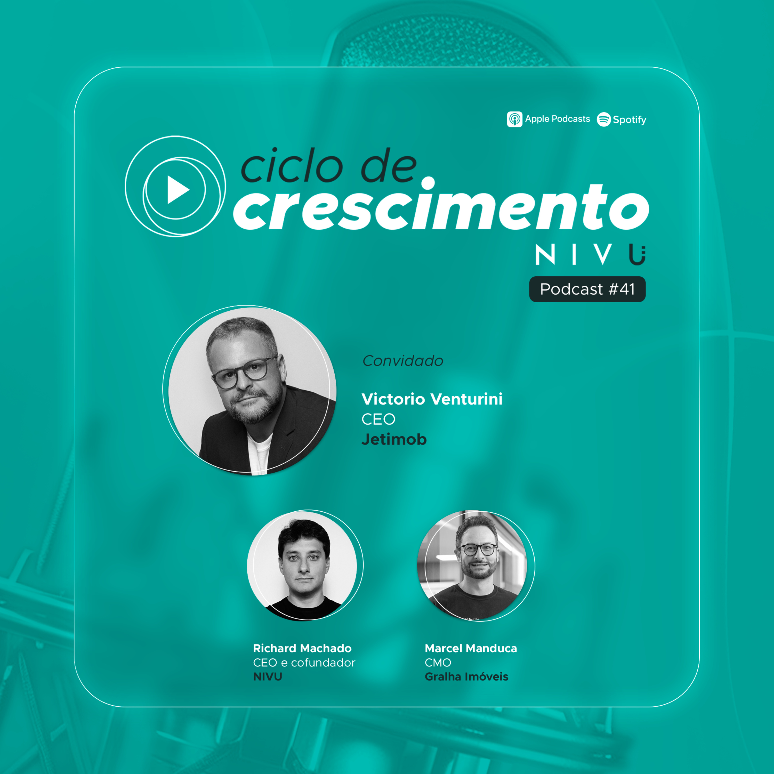 #41 - Victorio Venturini: O Futuro do CRM no Mercado Imobiliário episode artwork