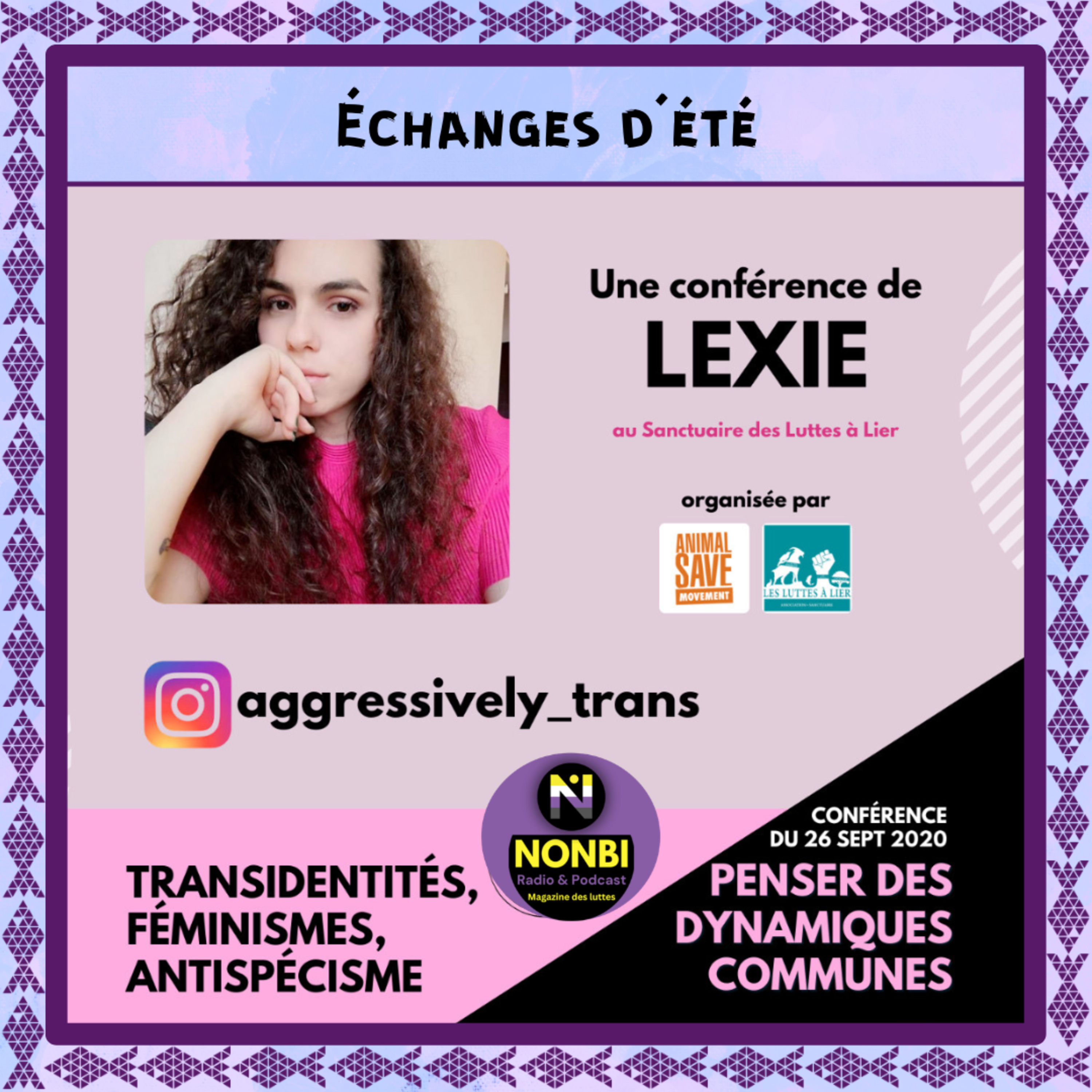 [Échange d'été] ‪NONBI Radio‬ - Conférence de Lexie : Transidentités, féminismes, antispécisme