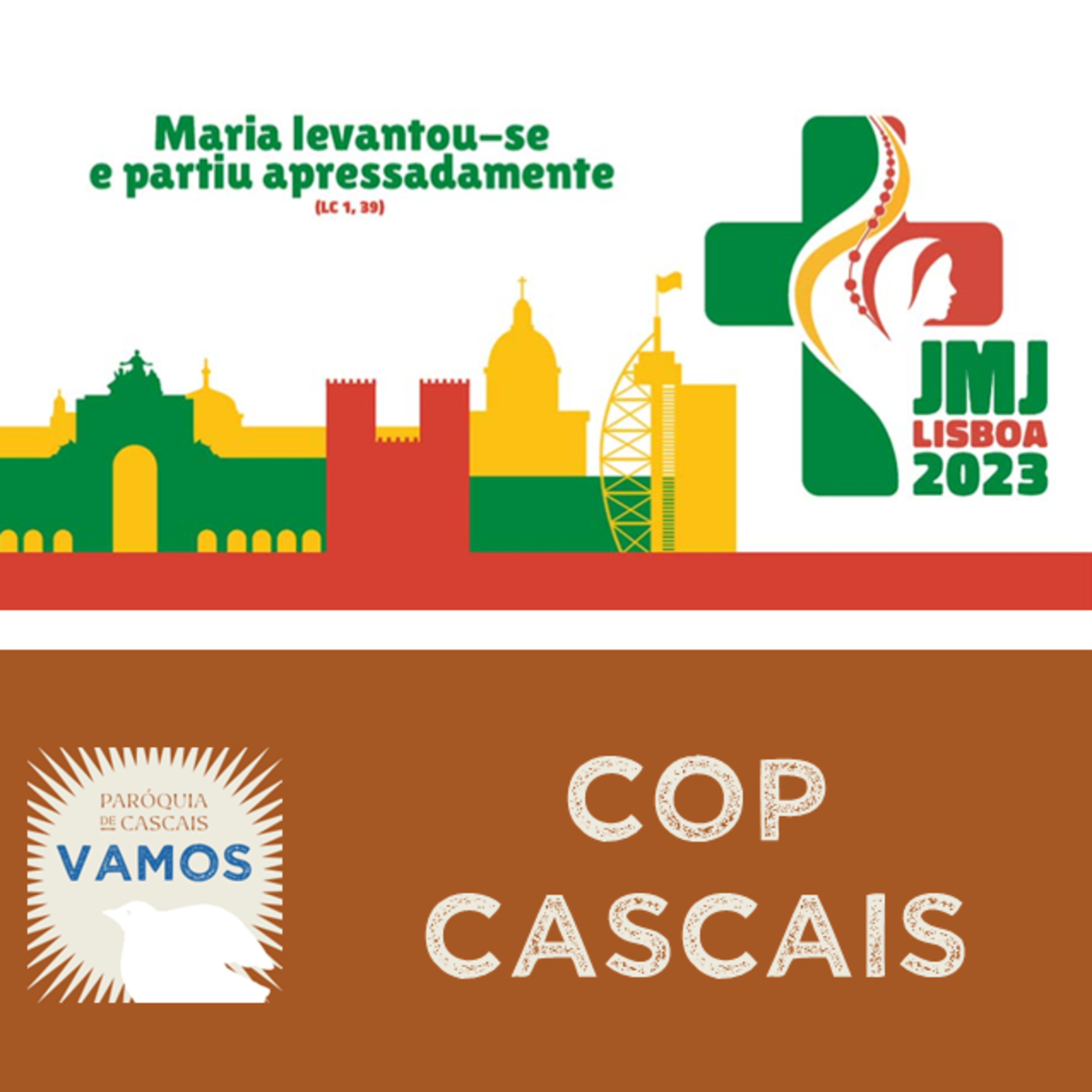 Ep 77 - Vamos (mesmo!) às Jornadas com o COP! | Chega um peregrino. E agora? | Voluntários | Famílias | Peregrinos episode artwork