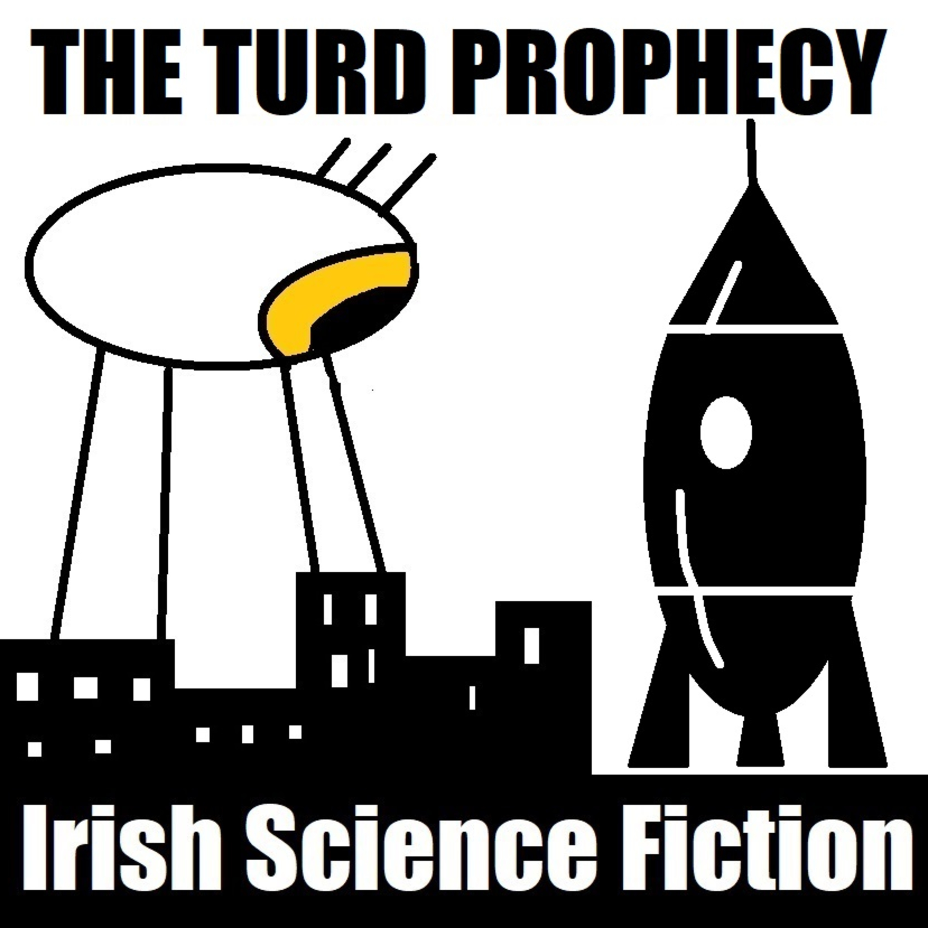 An car crash of an interview on the JR podcast -plan was to promote 'The Turd Prophecy', but podcasting is never straightforward.