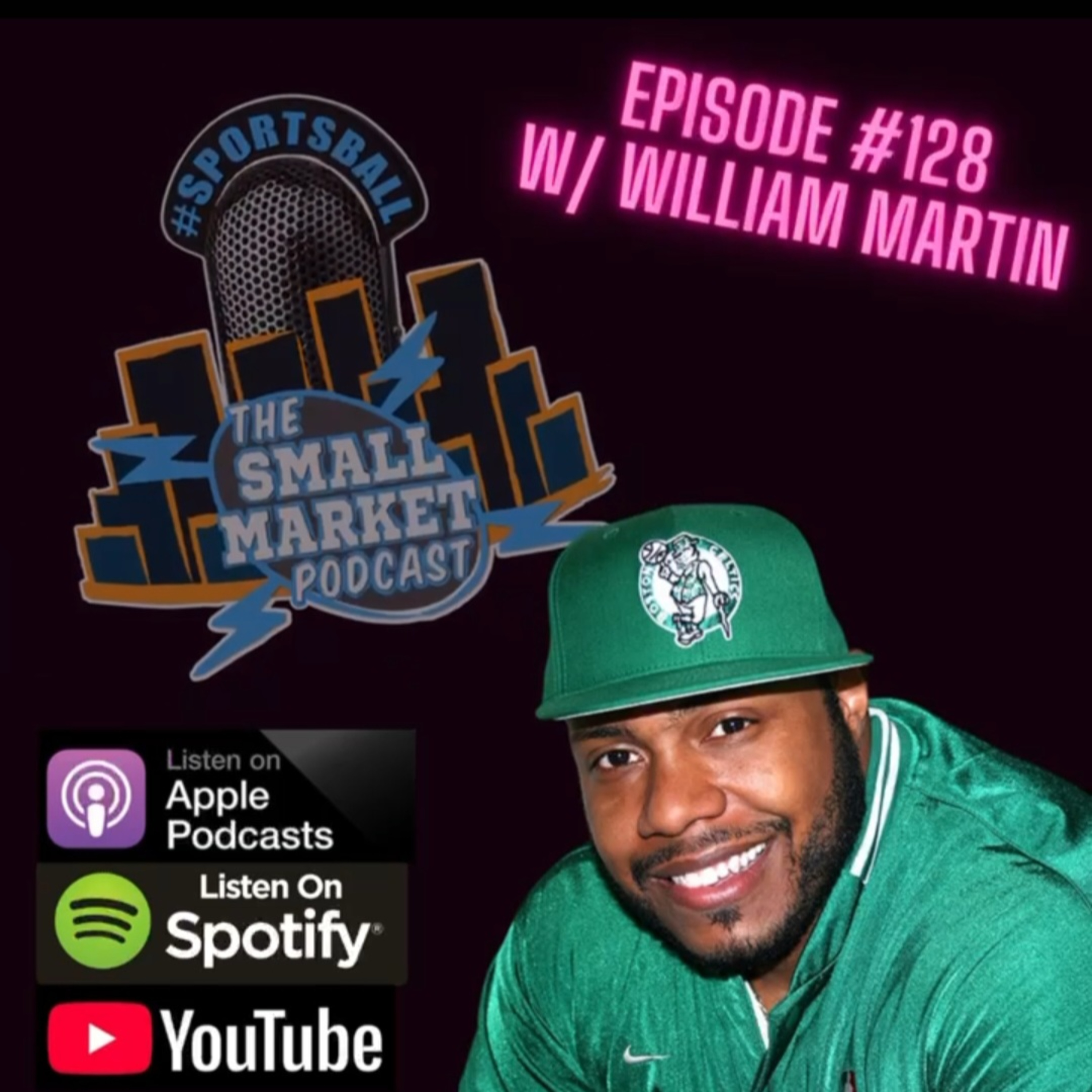 Episode 128 w/ William Martin episode artwork