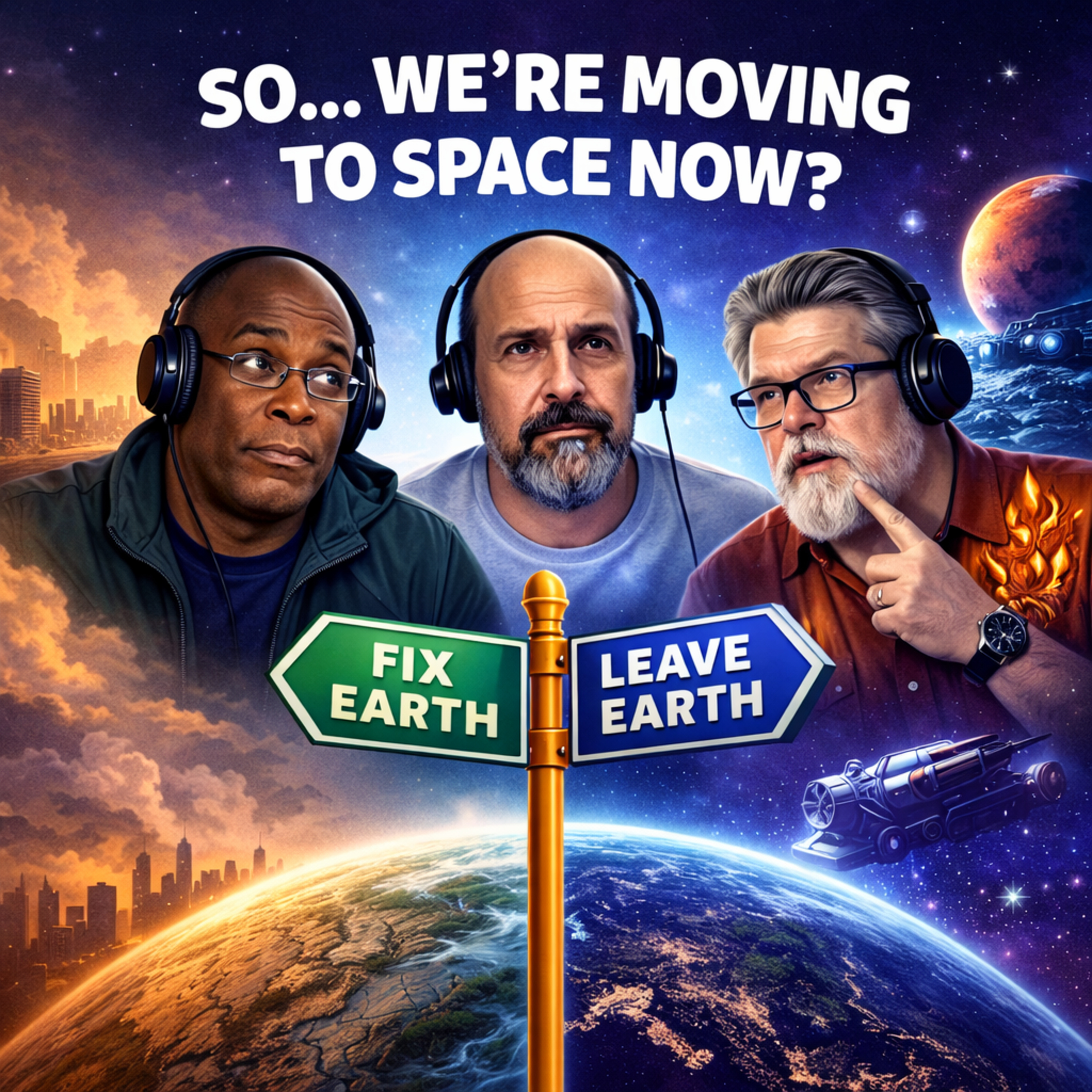 Ep 520: So… We’re Moving to Space Now? episode artwork
