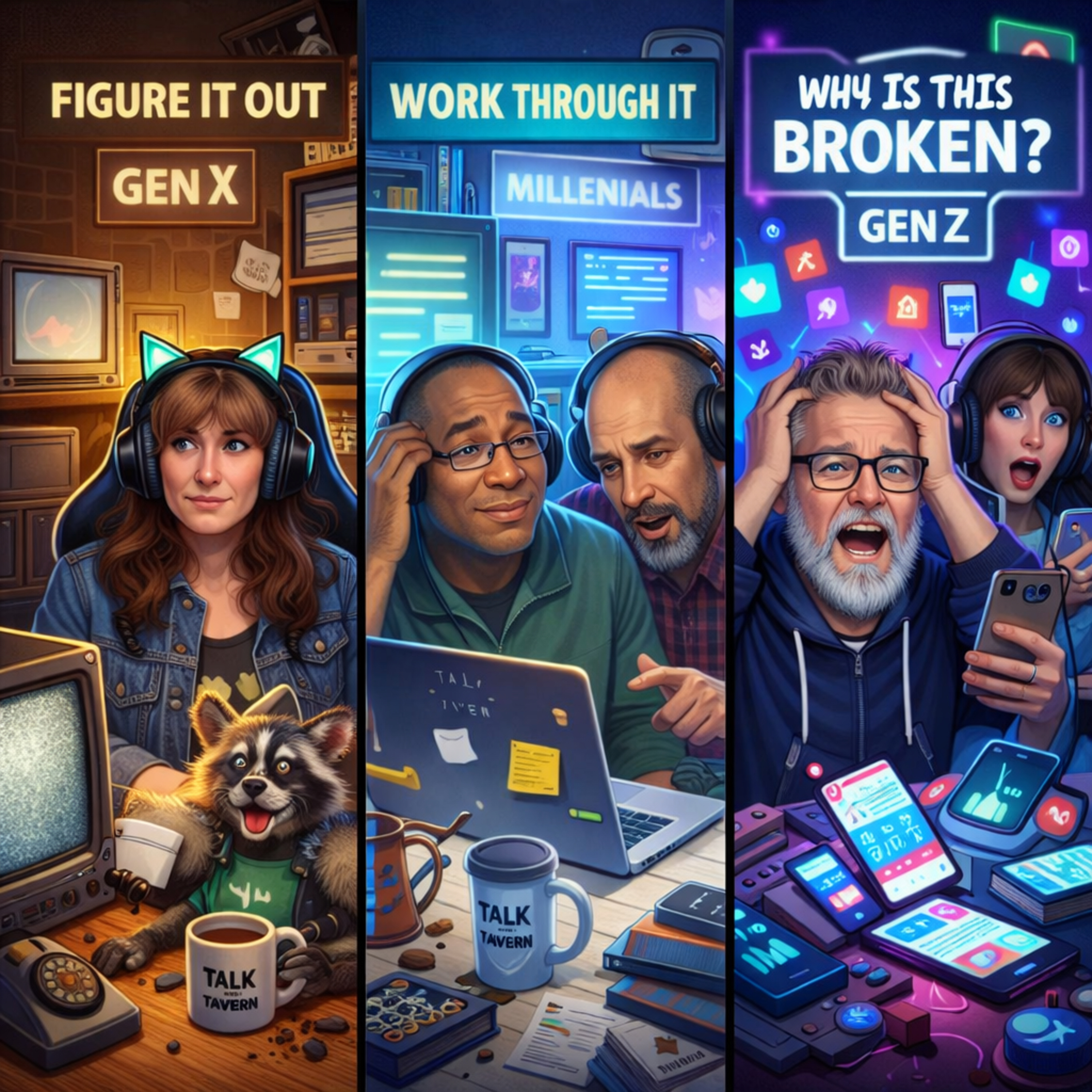 Ep 528: Gen X vs Millennials vs Gen Z episode artwork