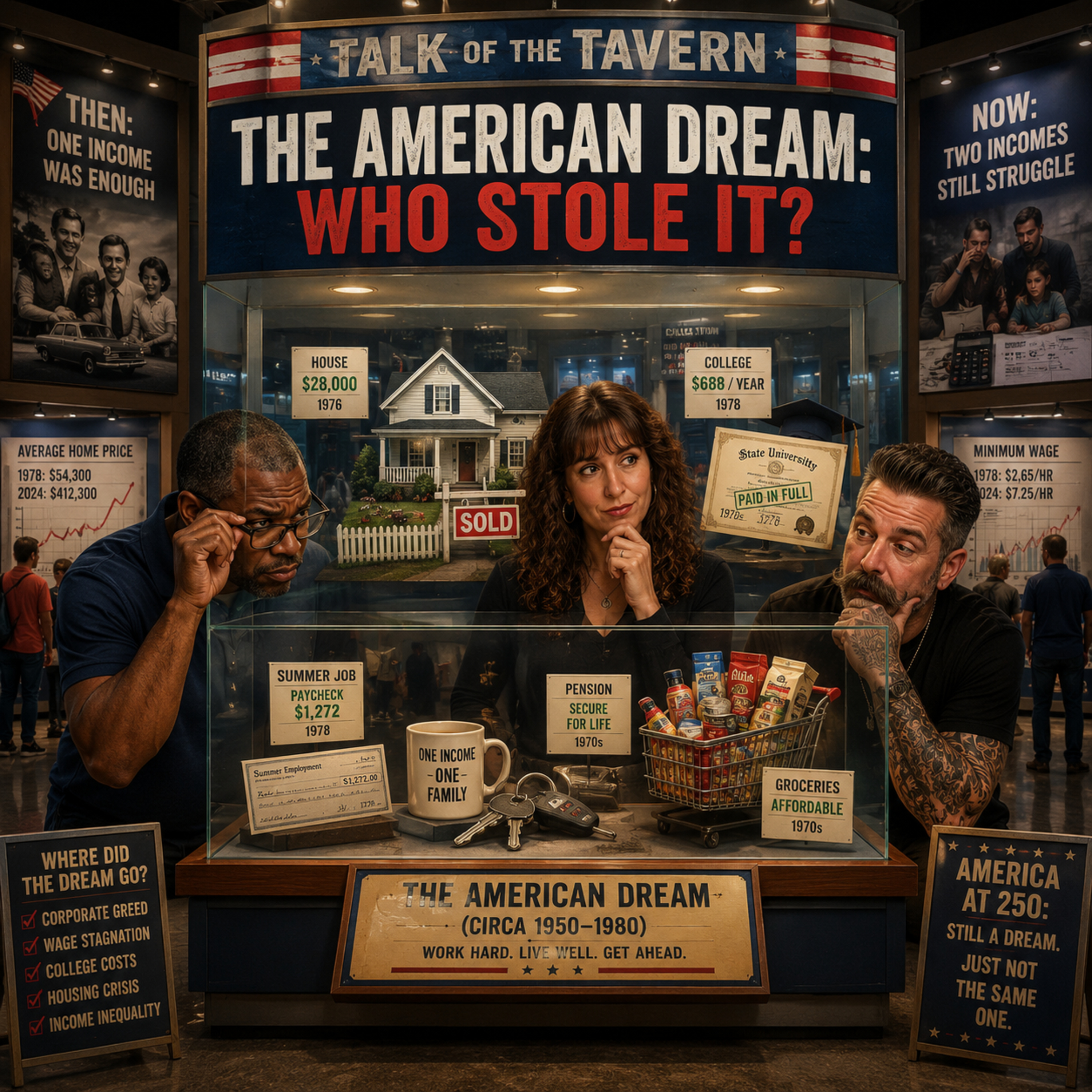 Ep 527: The American Dream: Who Stole It? episode artwork