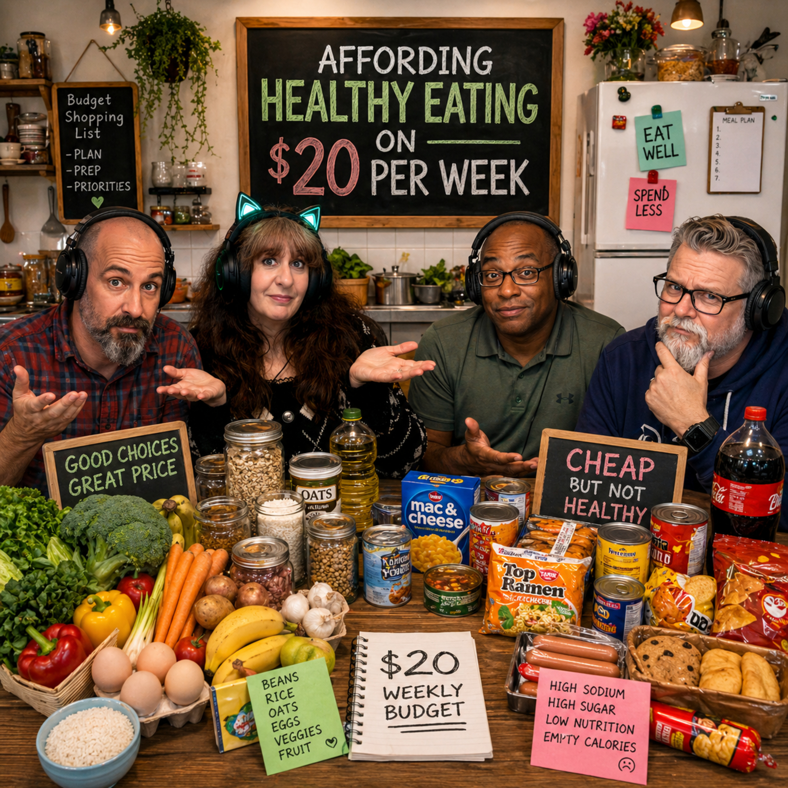 Ep 530: Healthy Eating on $20 a Week?! episode artwork