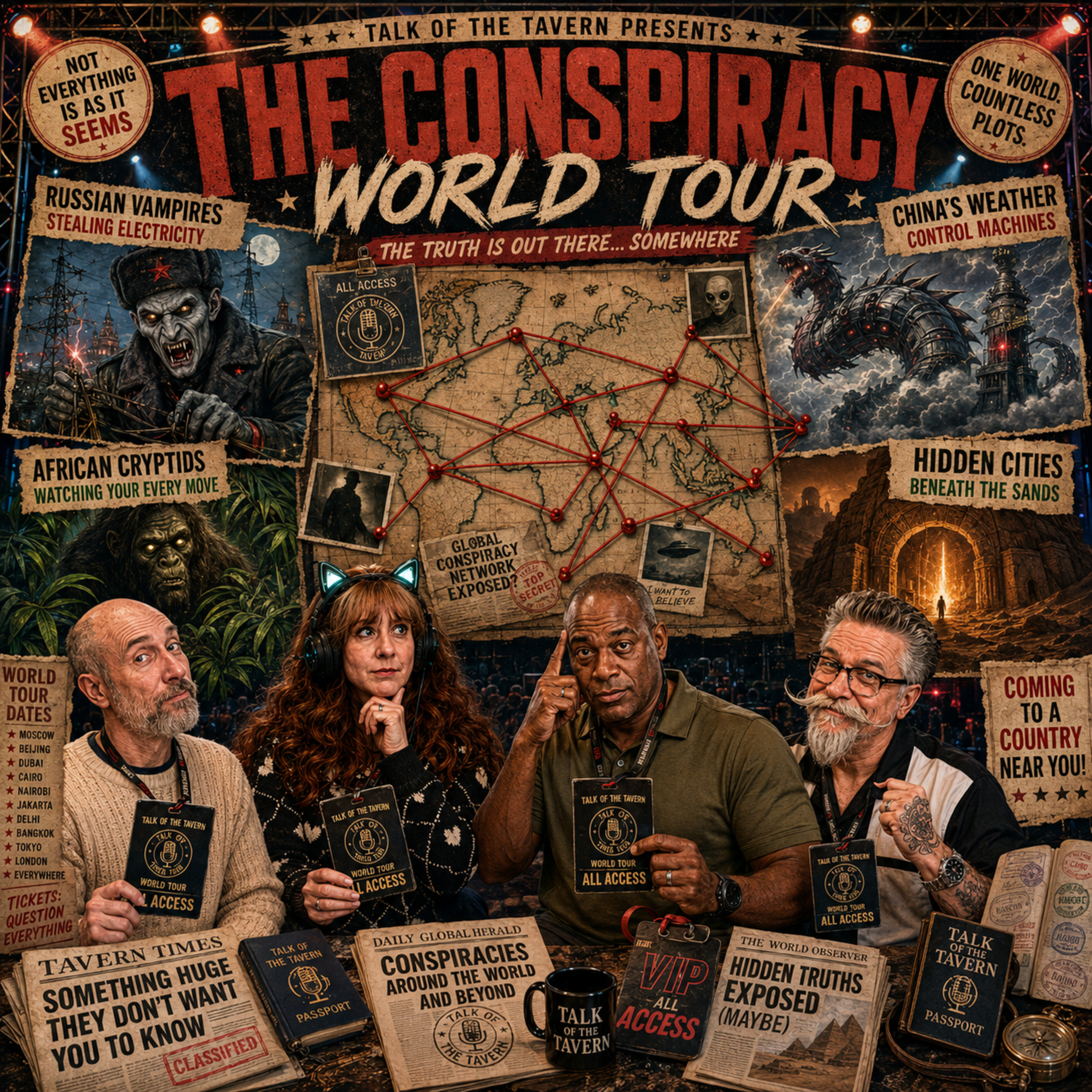 Ep 537: The Conspiracy World Tour episode artwork