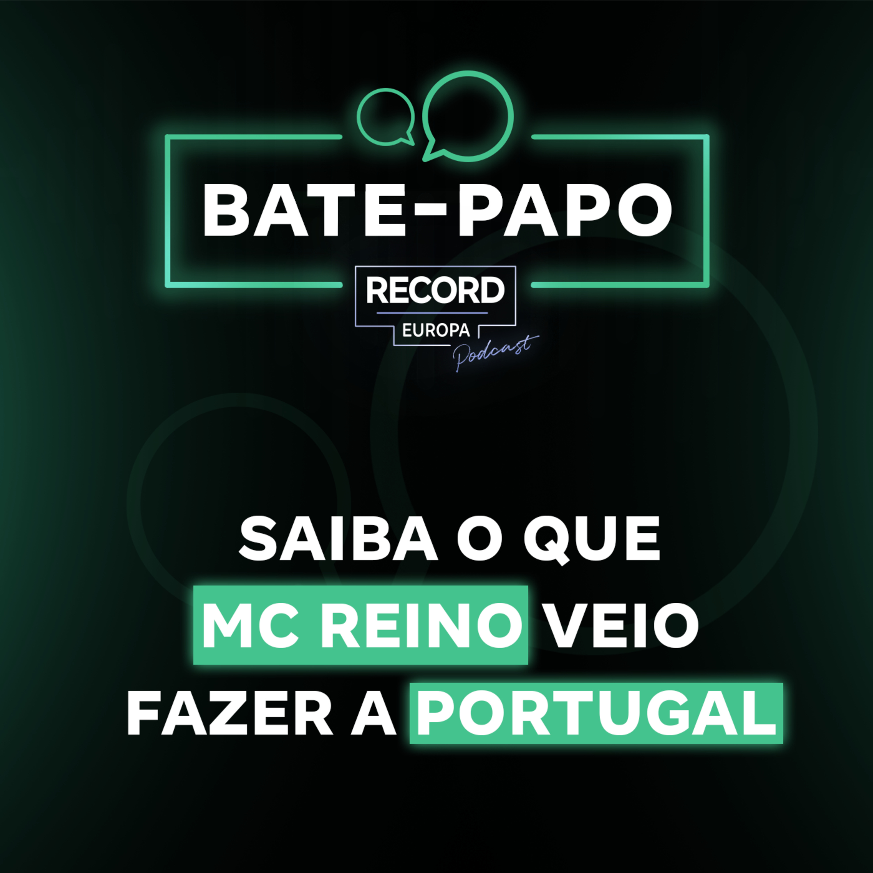 Saiba o que MC Reino veio fazer a Portugal