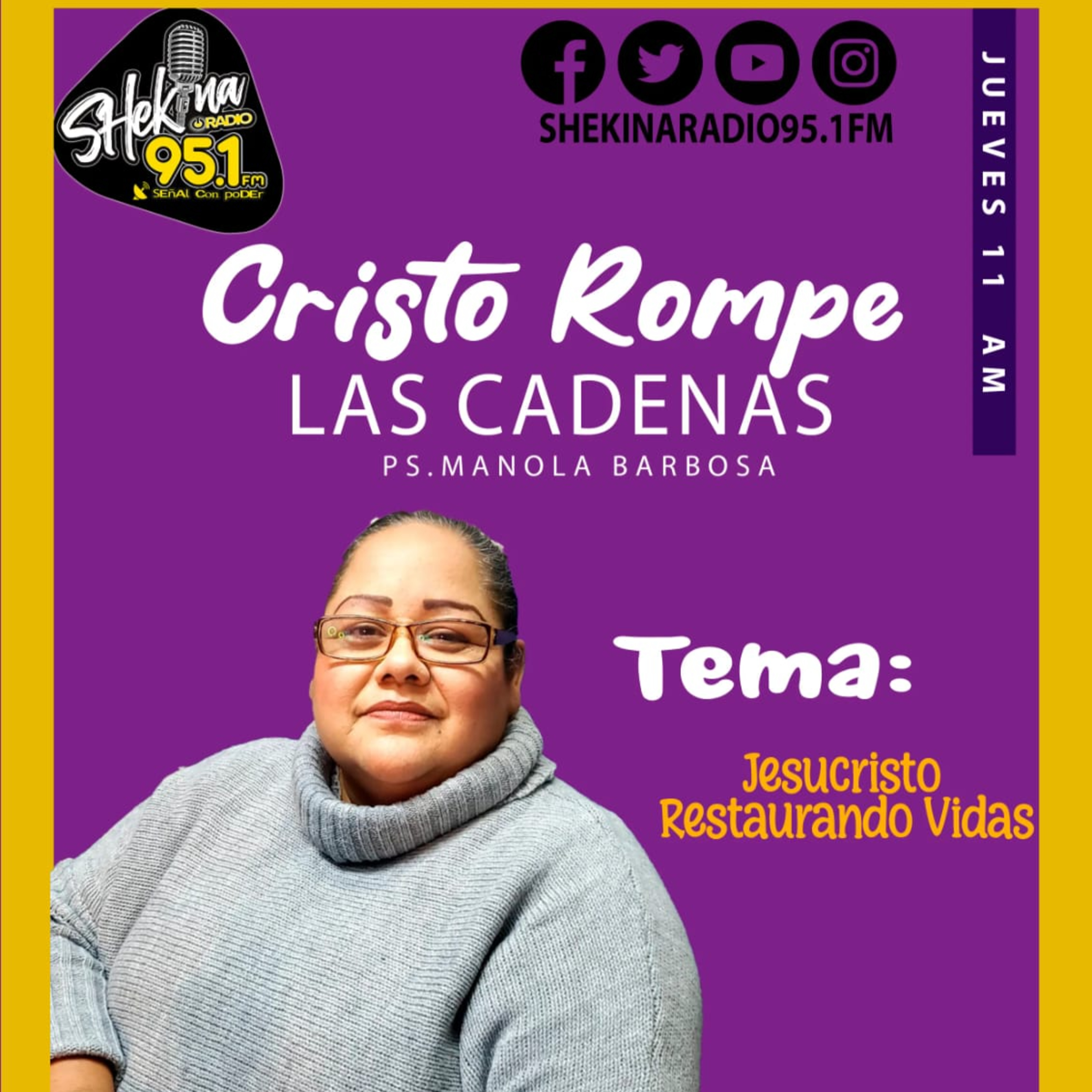 Portada de SHEKINA PODCAST 95.1FM
