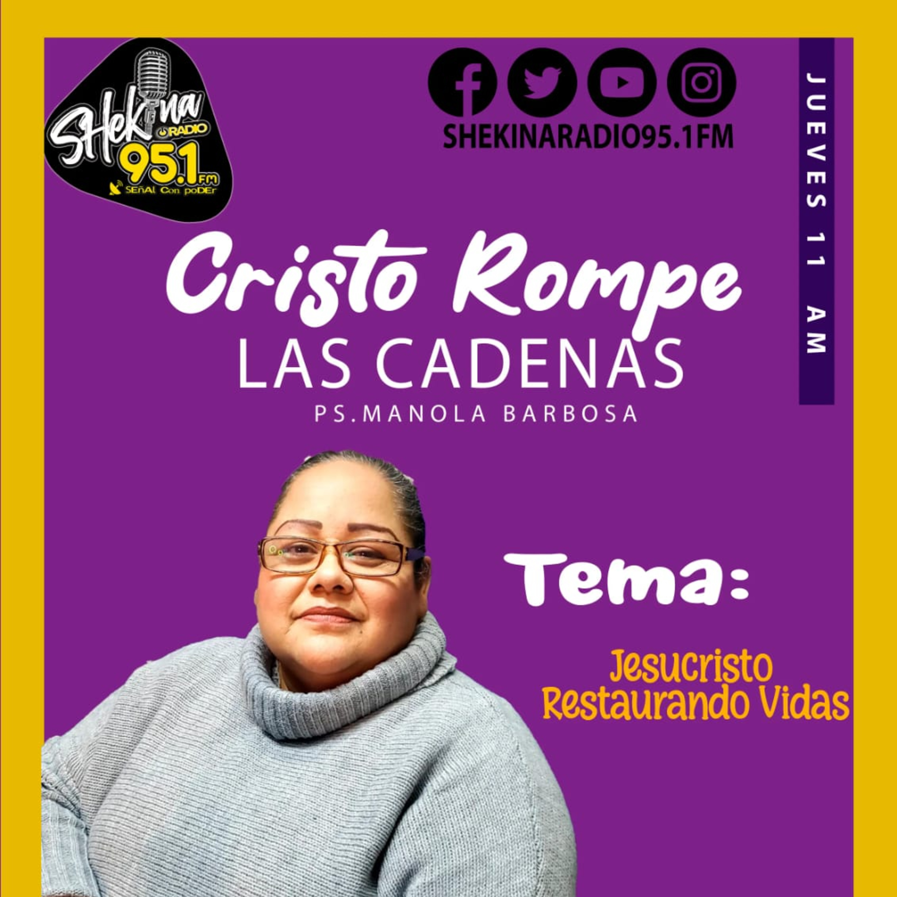 Portada de SHEKINA PODCAST 95.1FM