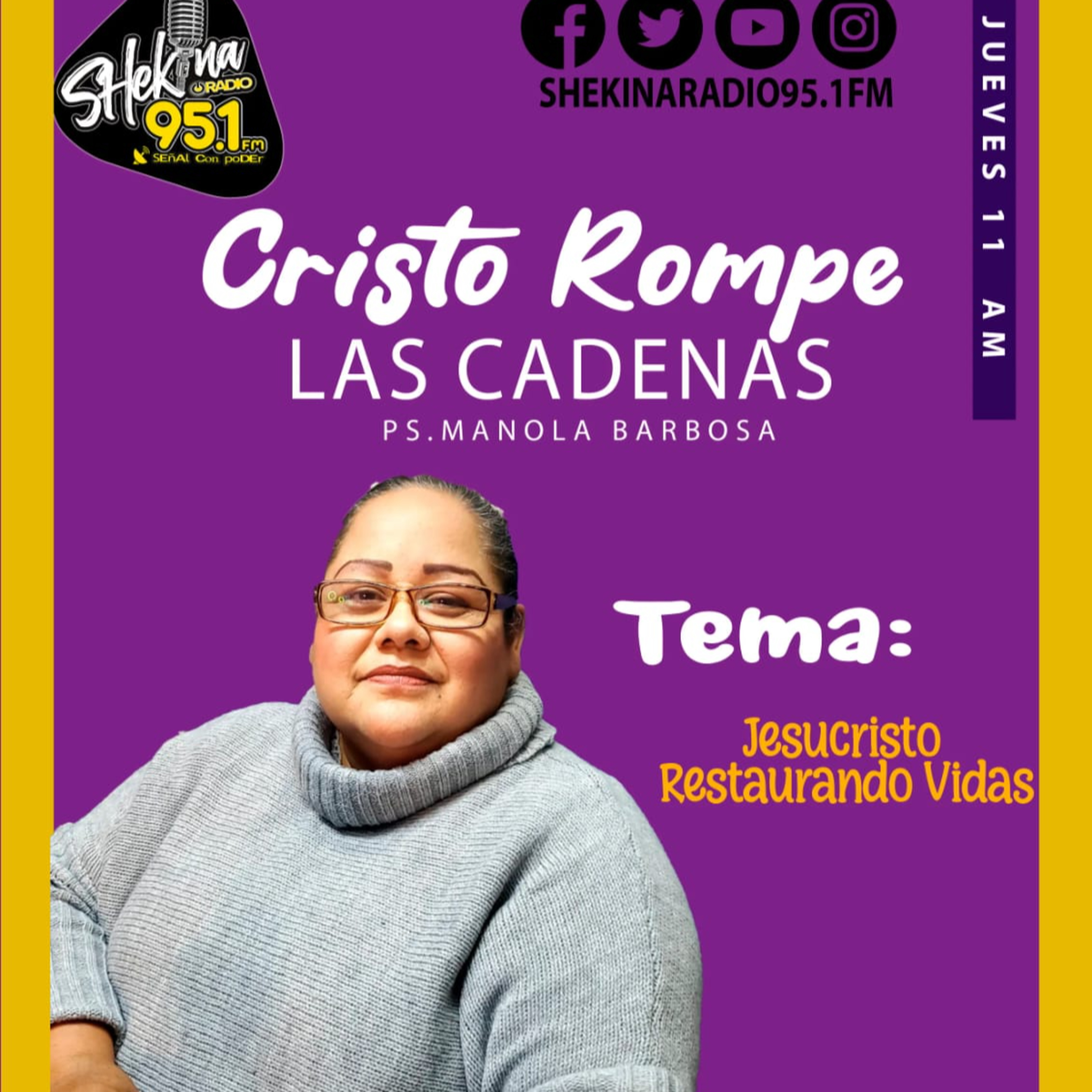 Portada de SHEKINA PODCAST 95.1FM