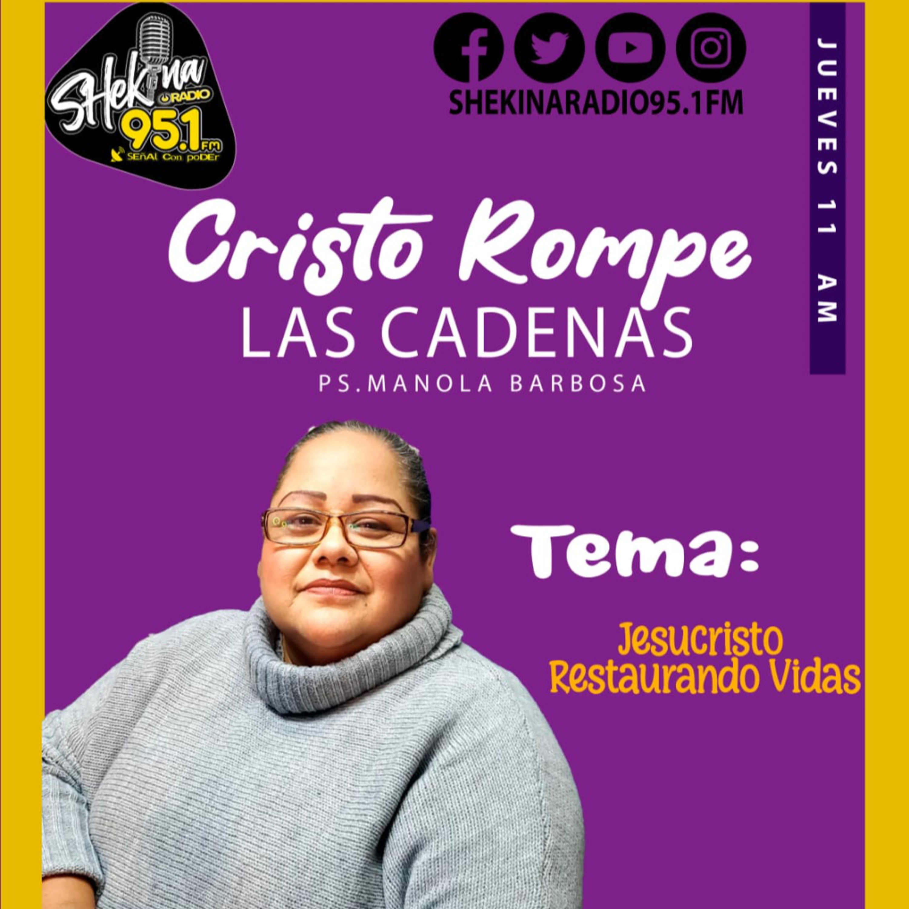 Portada de SHEKINA PODCAST 95.1FM