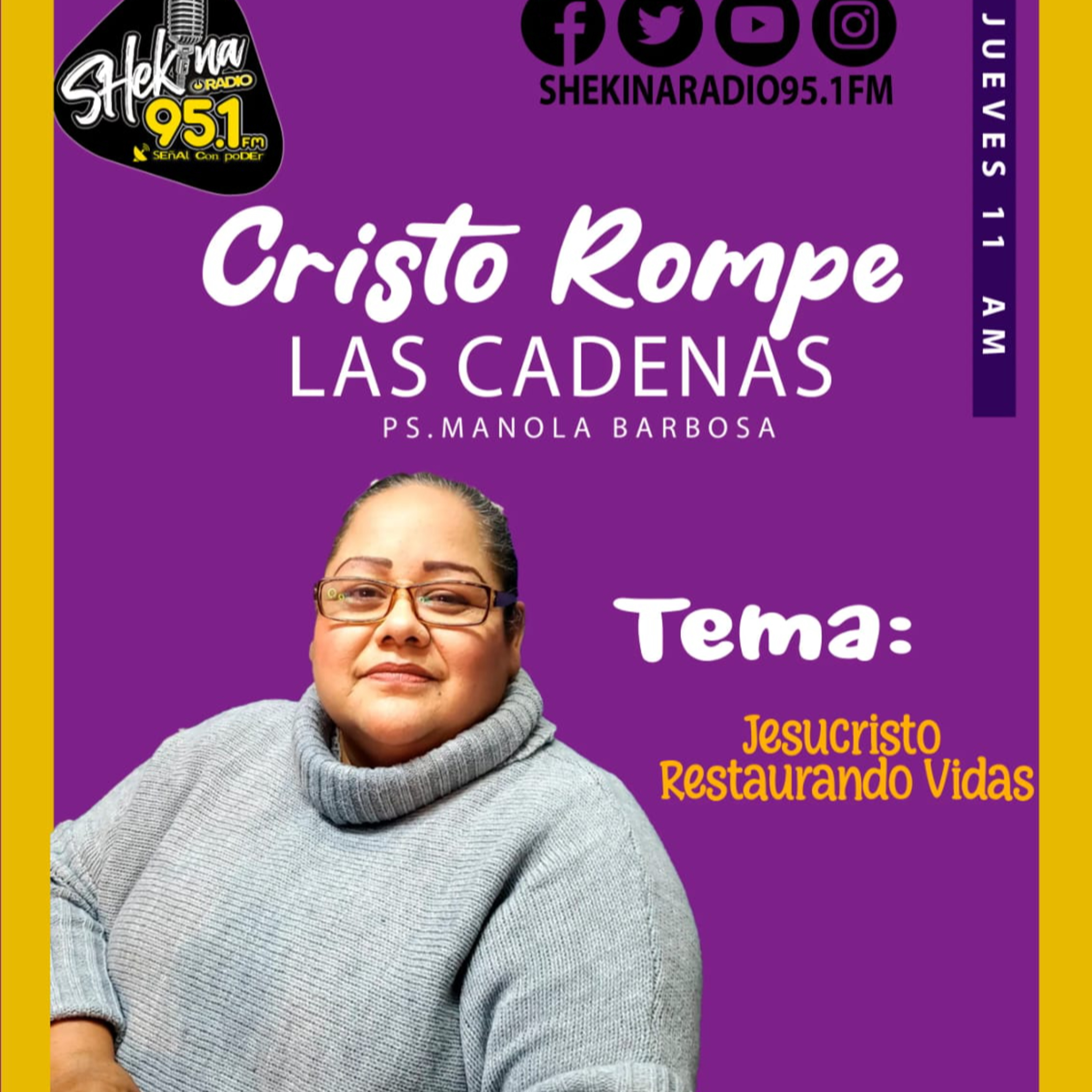 Portada de SHEKINA PODCAST 95.1FM