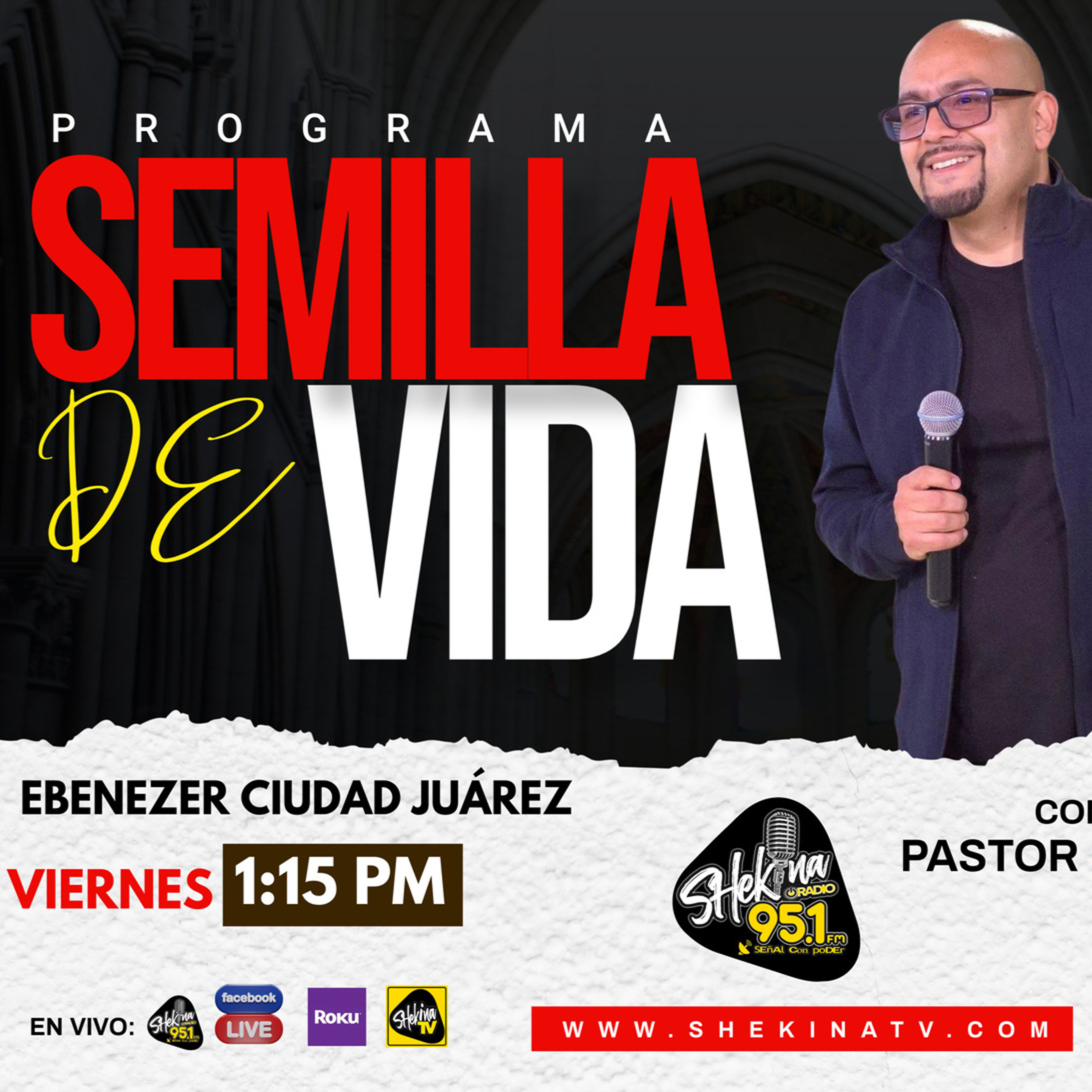 Portada de SHEKINA PODCAST 95.1FM